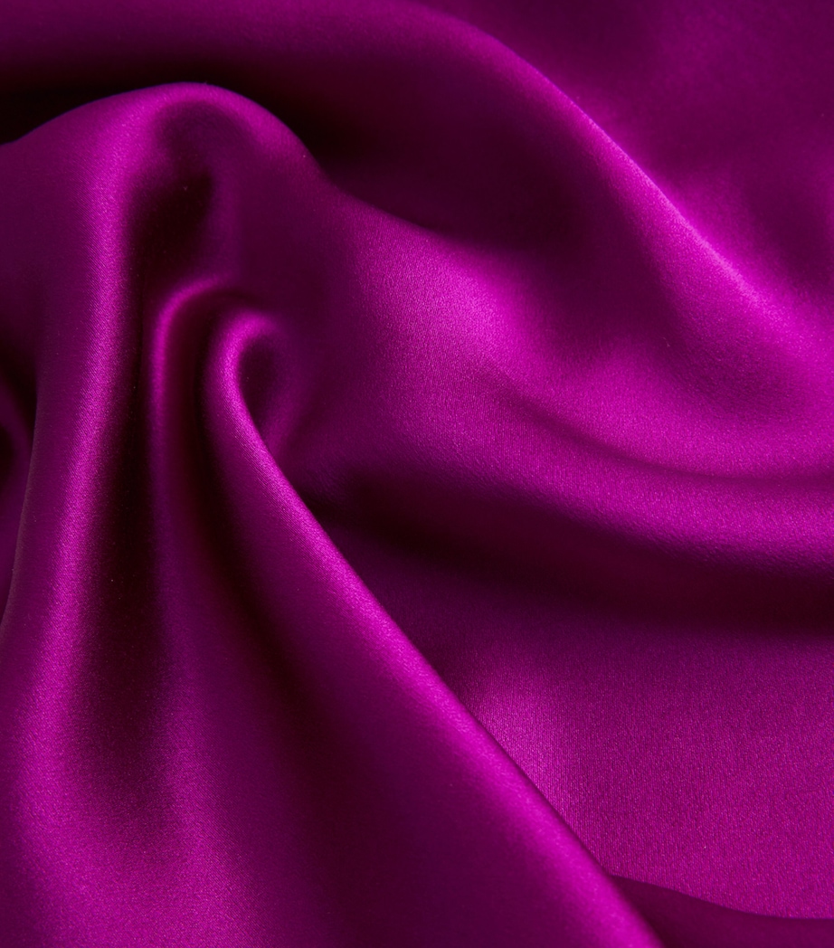 Silk Bliss Pyjama Set PLUM Image 5