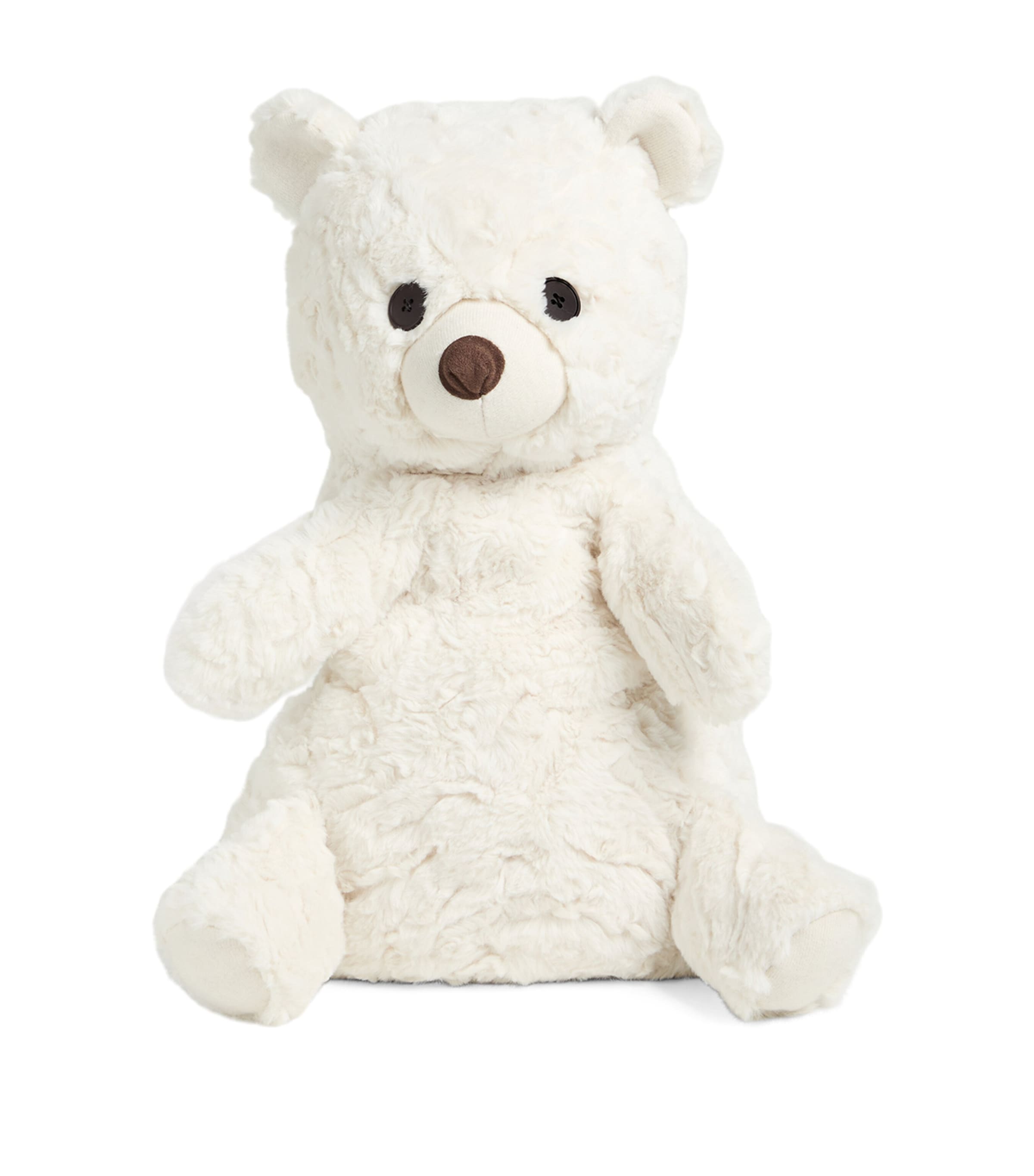 Brunello Cucinelli Kids White Plush Bernie Bear Backpack | Harrods AU