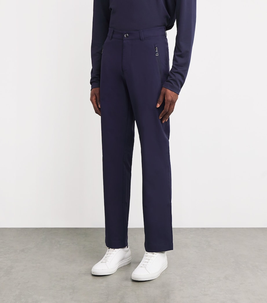 Straight Trousers 464 NAVY Image 3