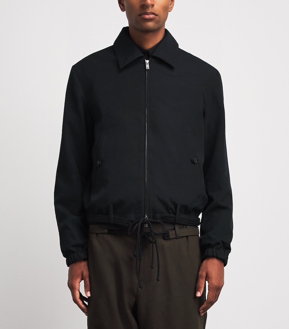 Craig Green Mens Wool Twill Utility Jacket Black Image 4