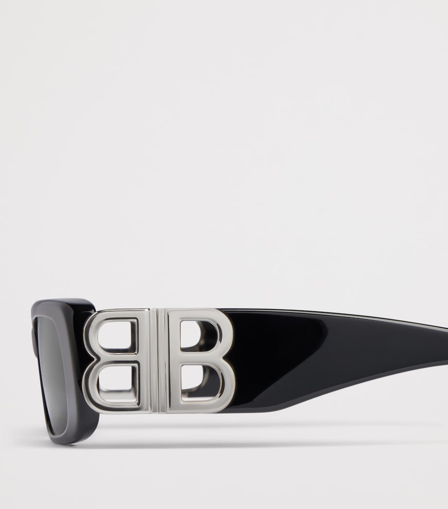 Balenciaga Dynasty Rectangle Sunglasses Image 5