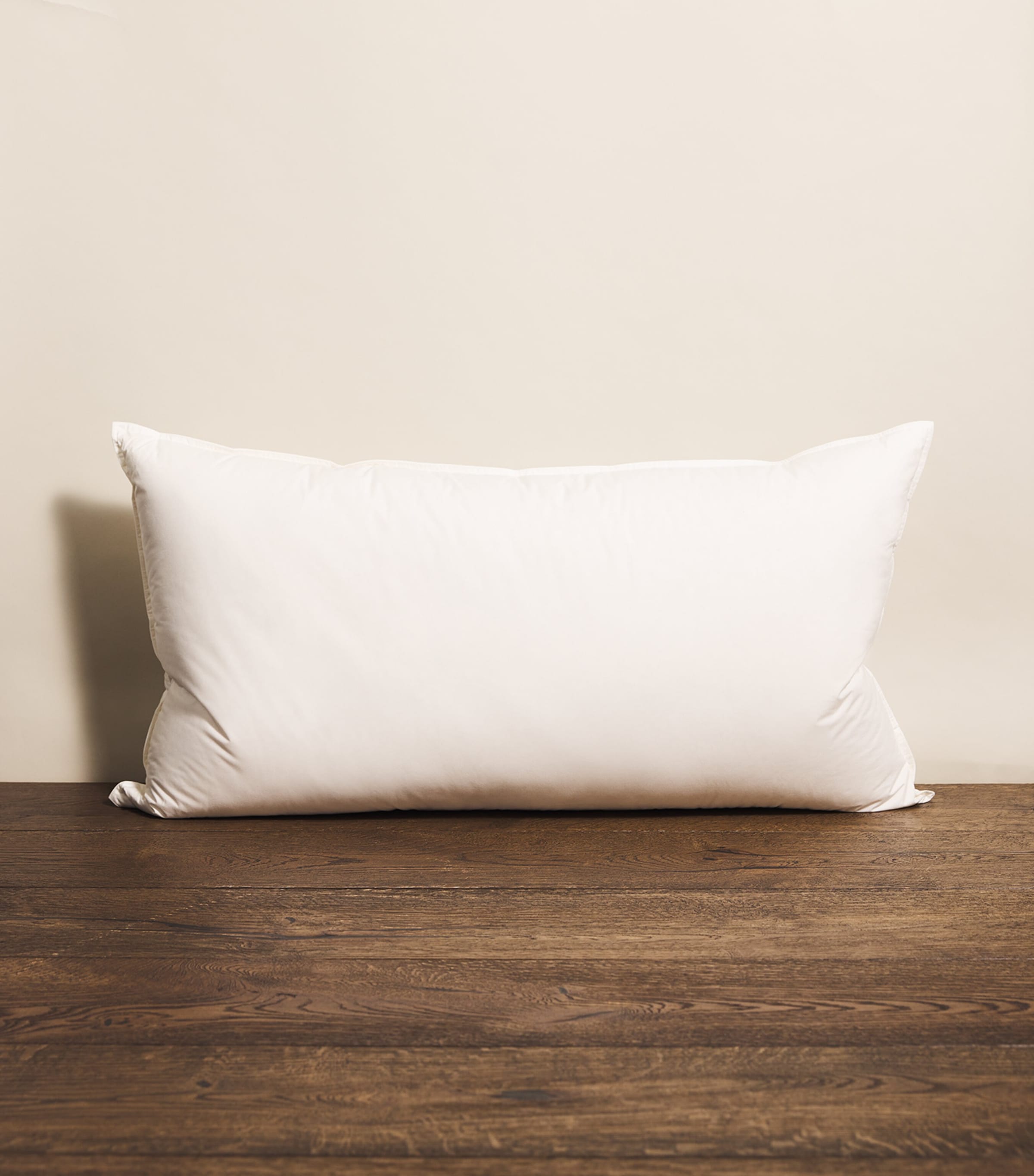 Harrods Of London Firm Matterhorn Goose Down King Pillow In White