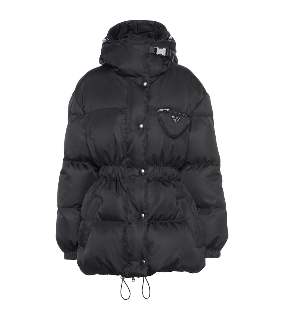 Hooded Re-Nylon Puffer Jacket F0002 Image 1