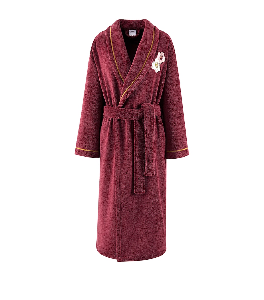 Corolles Bathrobe BURGANDY Image 1