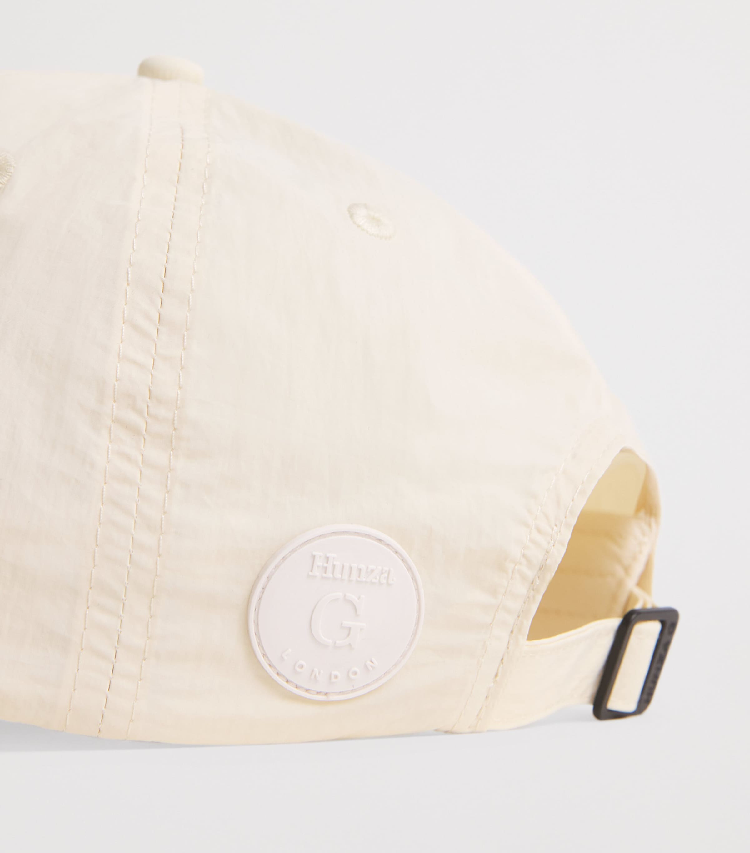 Hunza G Baseball Cap UPF 50+ Off White Image 5