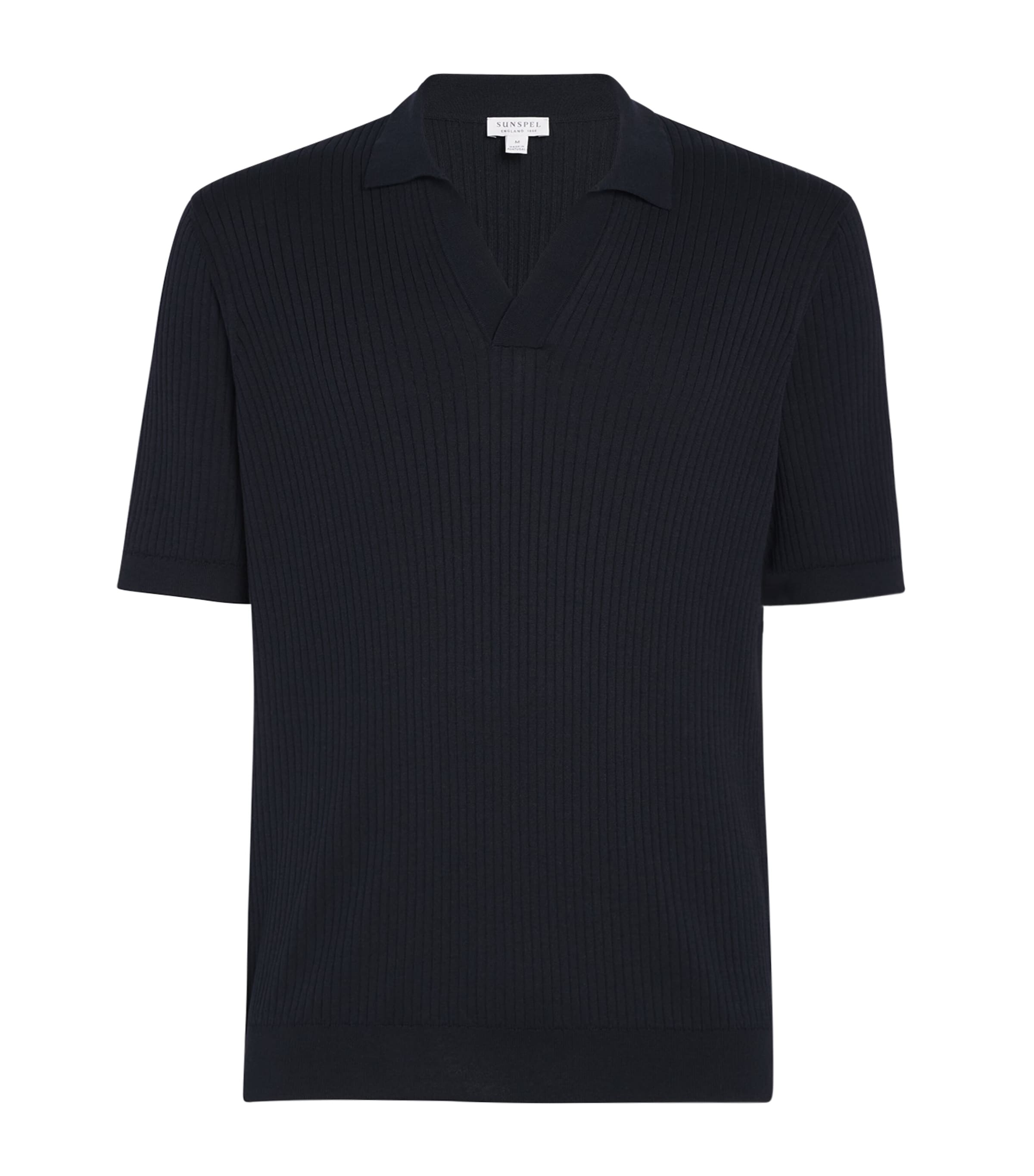 Sunspel Silk-cotton Polo Shirt