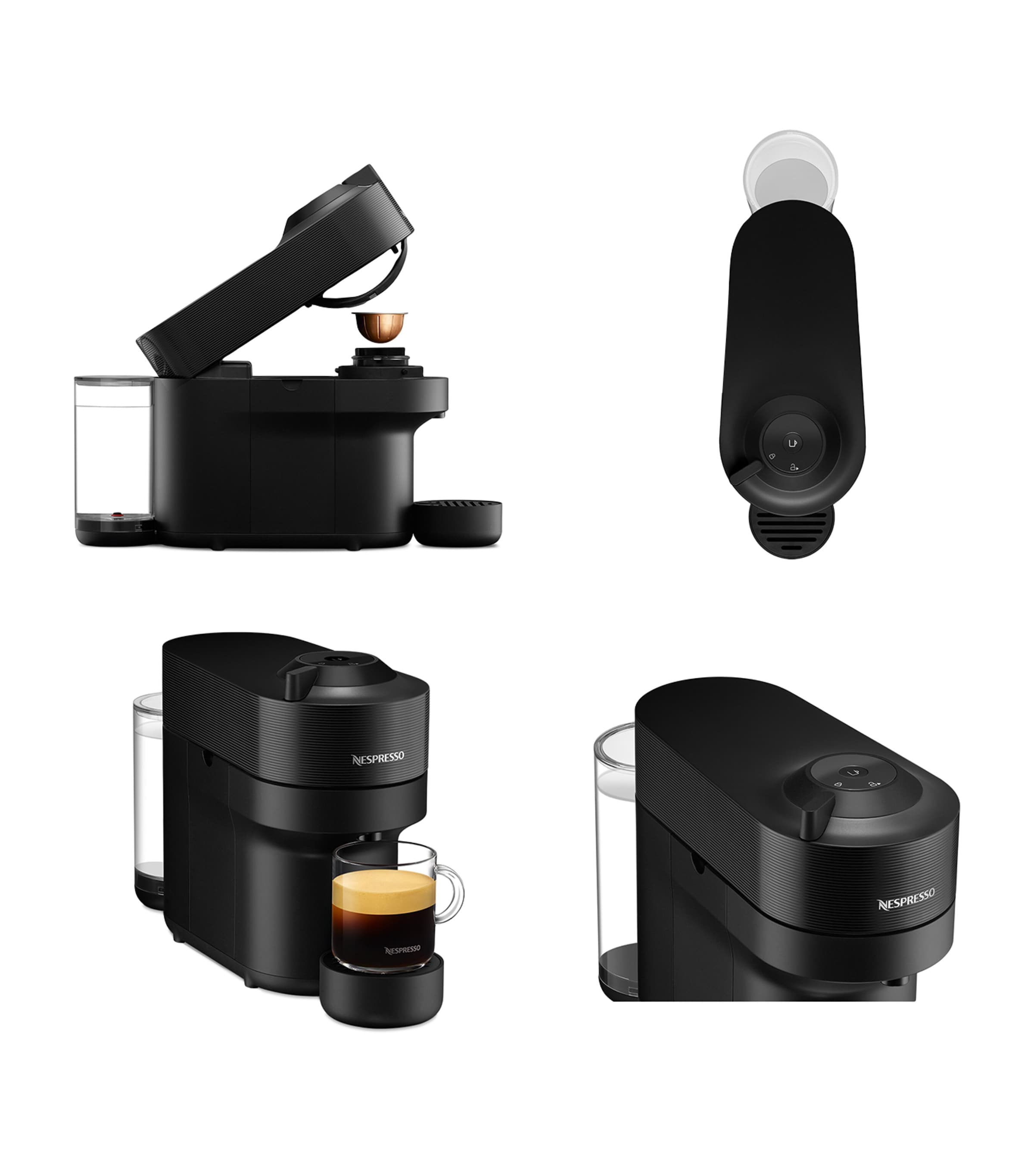 Vertuo Pop Coffee Machine Bundle BLACK Image 2
