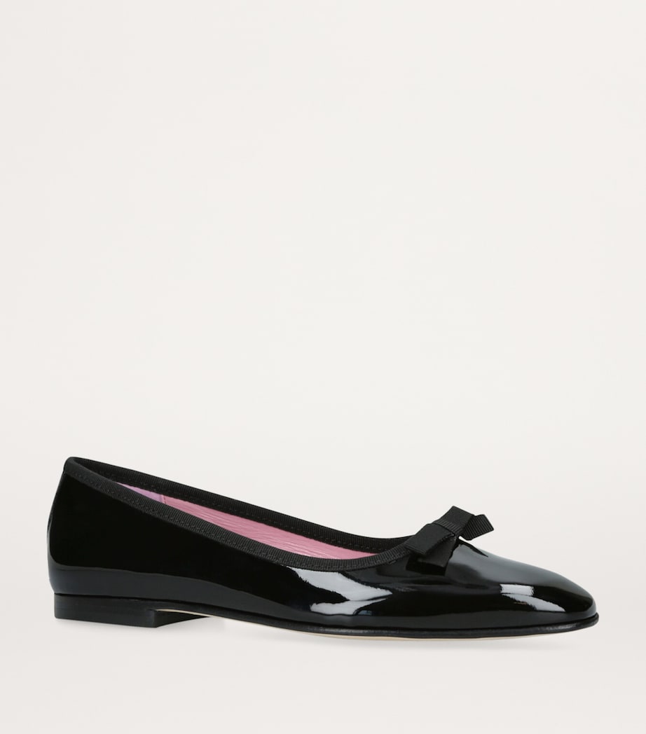 Carel Paris Patent Leather Ballet Flats Black Image 3