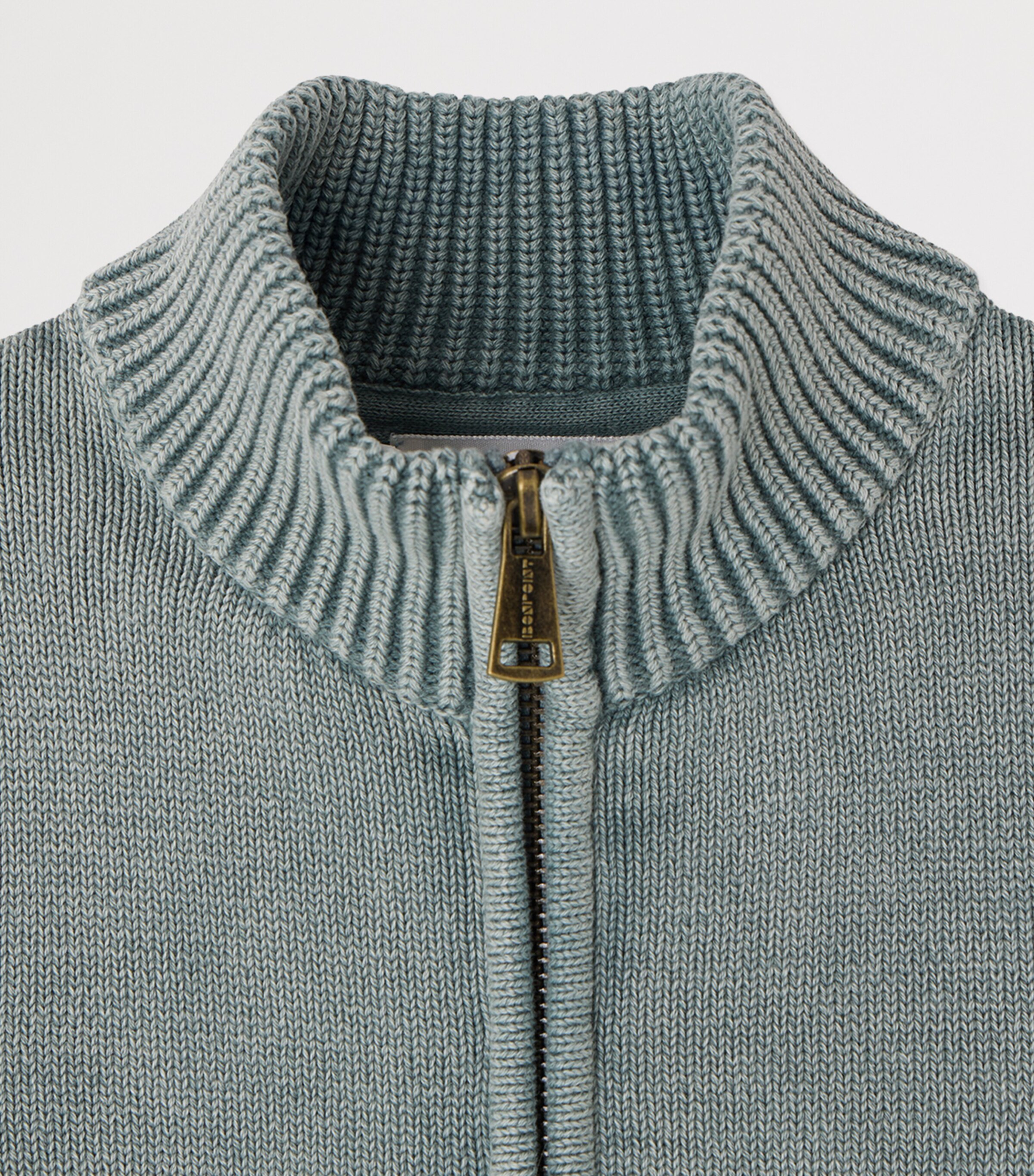 Bonpoint Cotton Lance Cardigan (10-14 Years) Upb Emeraude Image 3