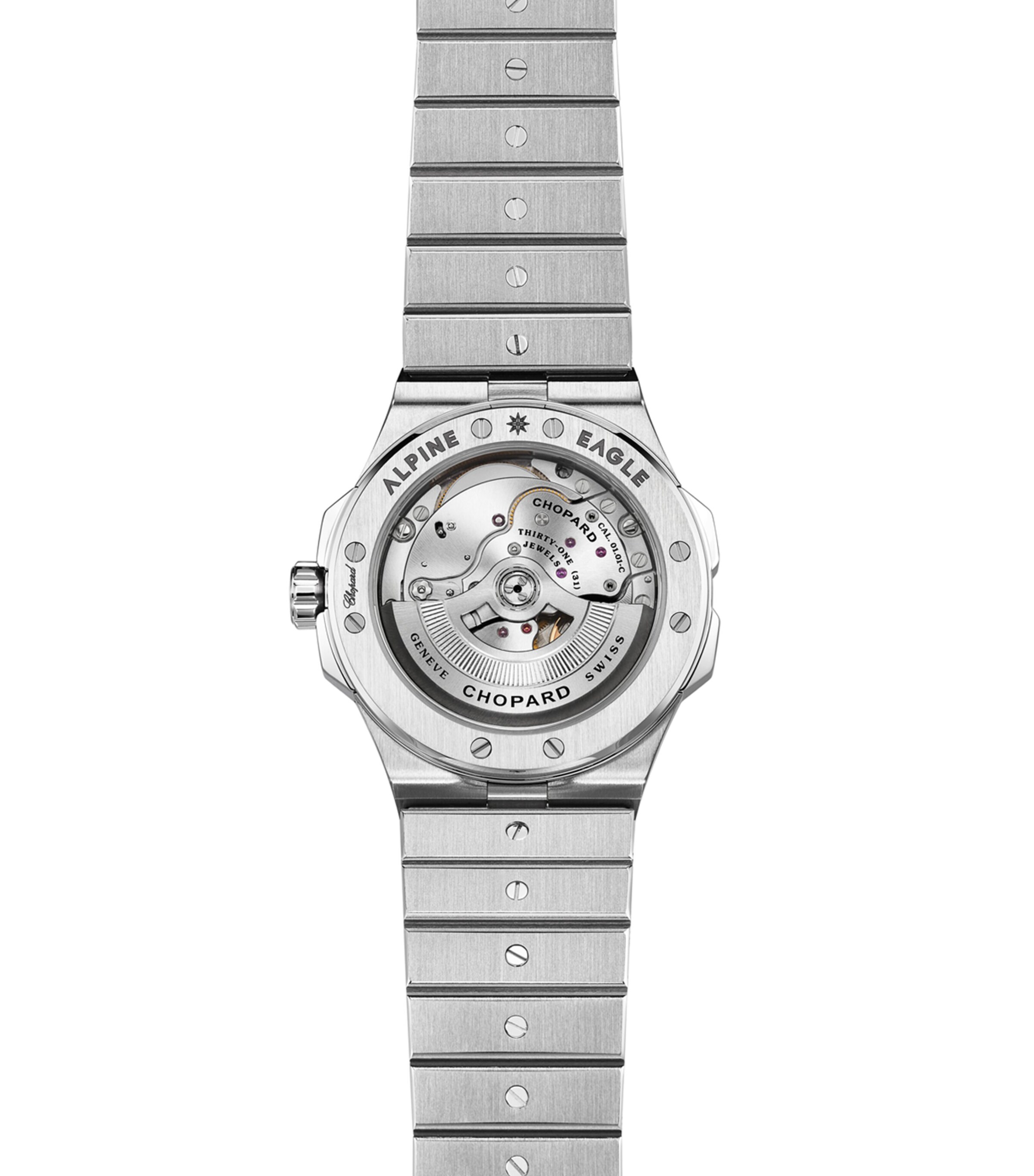 Stainless Steel Alpine Eagle Large Watch 41mm STAINLESS STEEL Image 4