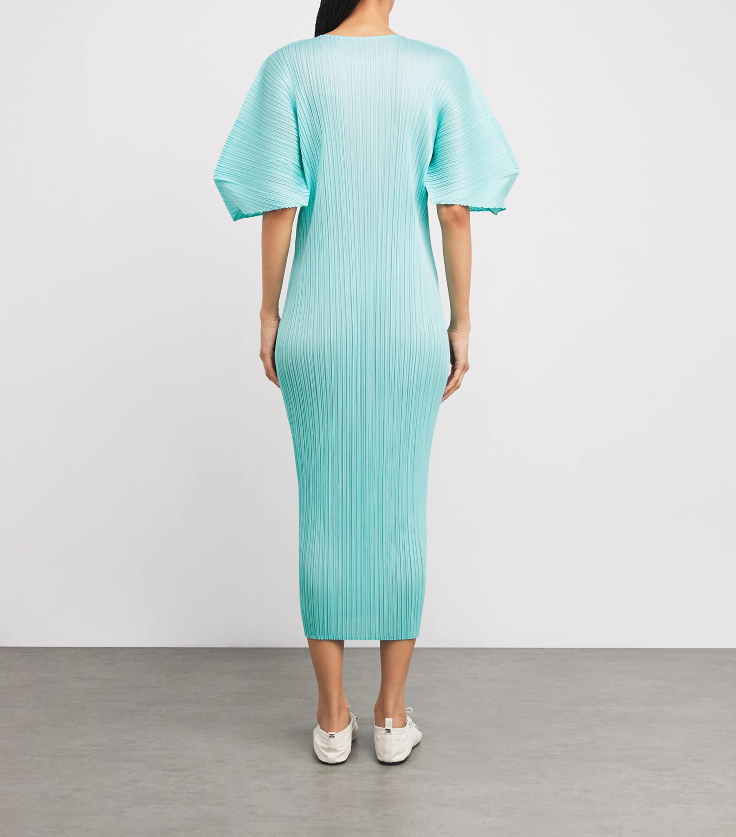 極美品　PLEATS PLEASE April Pleats Please Issey Miyake Monthly Colors April straight-leg