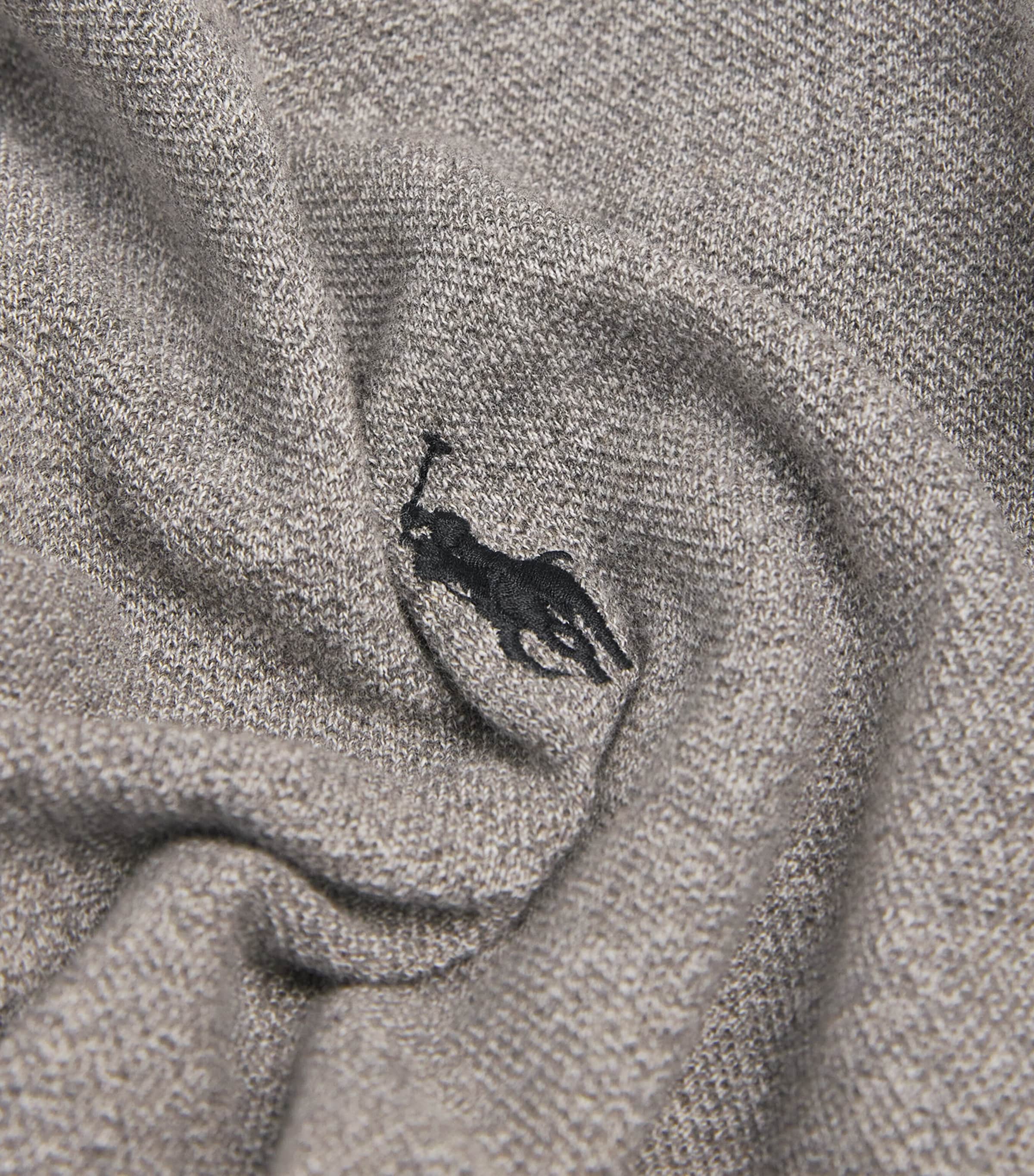 Polo Ralph Lauren Grey Cotton Polo Shirt | Harrods US