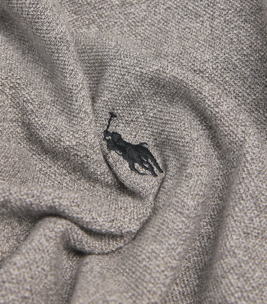 Cotton Polo Shirt CANT HEATHER Image 5