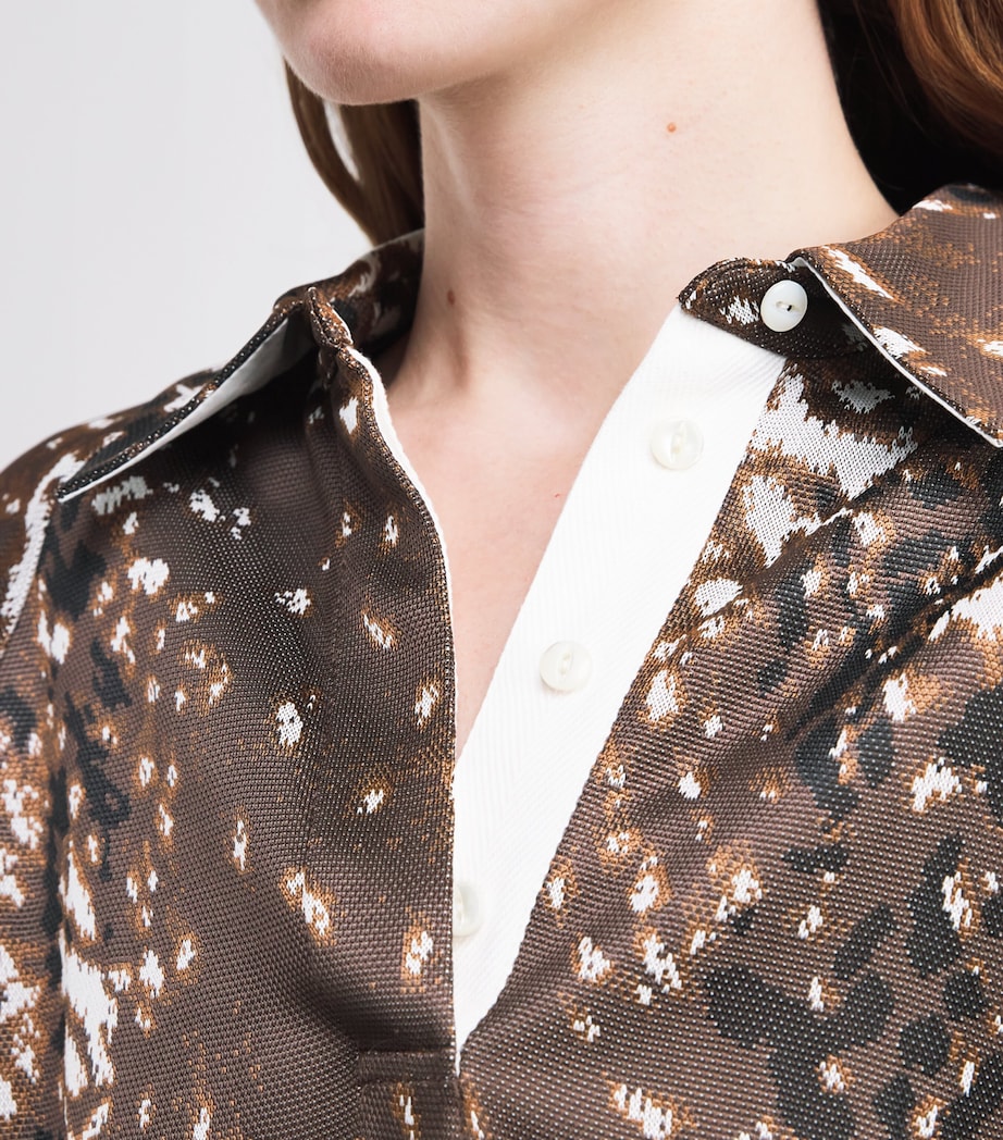 Fawn Print Maxi Dress 221 CHCOLTE BRWN FWN Image 4