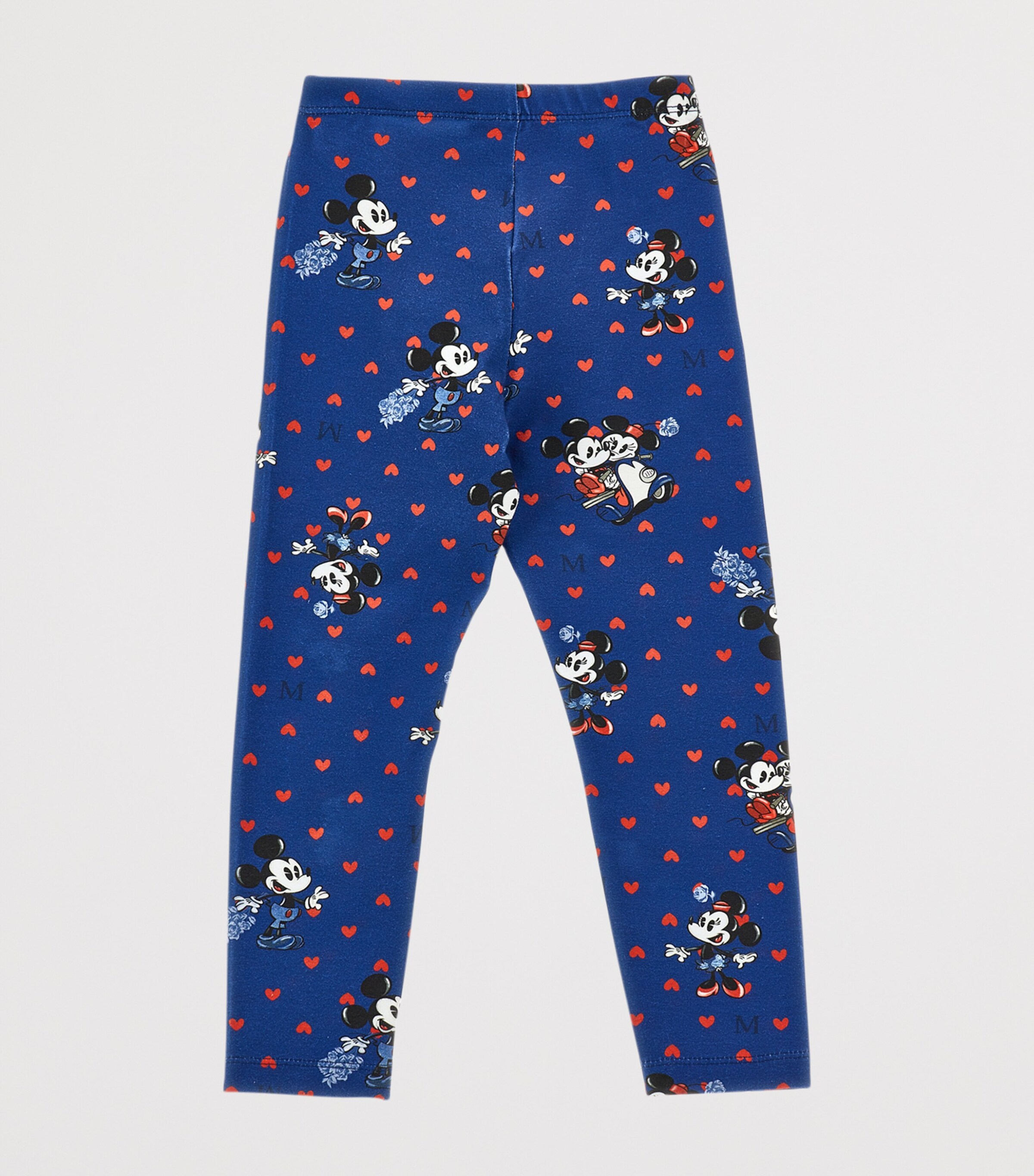 x Disney Stretch-Cotton Printed Leggings (2-12 Years) BLU NAVY Image 2