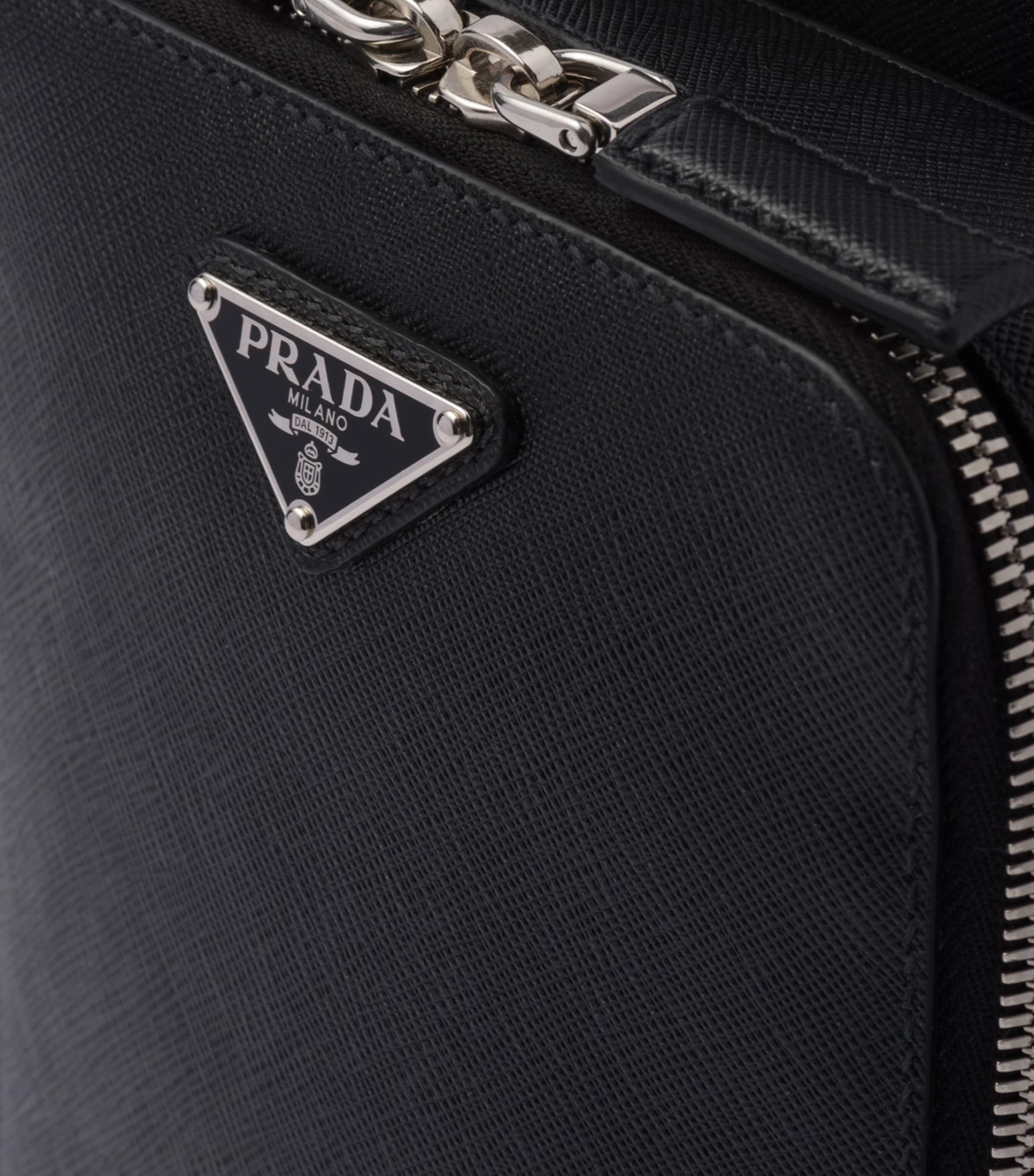 Saffiano Leather Brique Cross-Body Bag F0002 Image 5