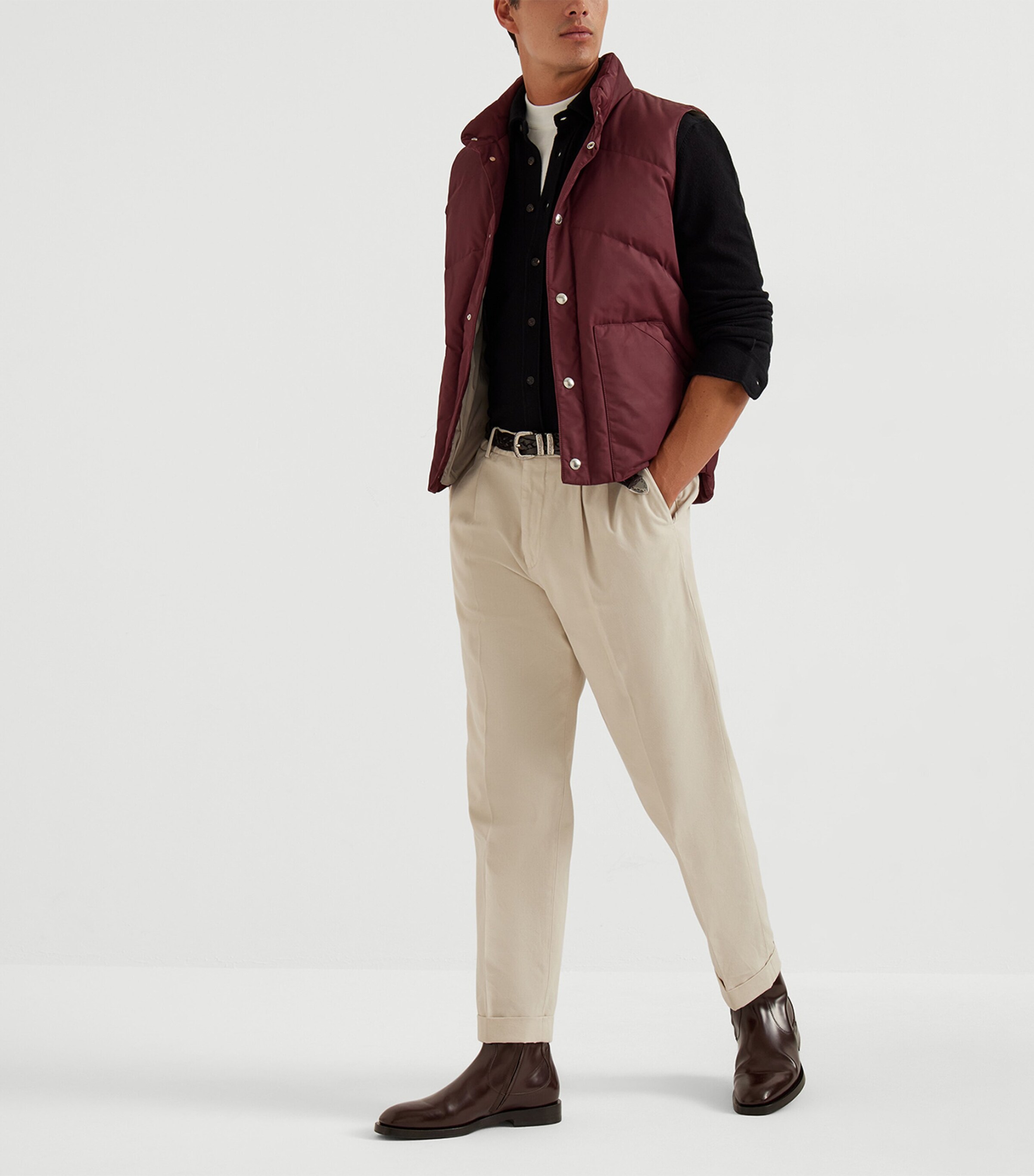 Wool-Cashmere-Silk Shirt C101 Image 4