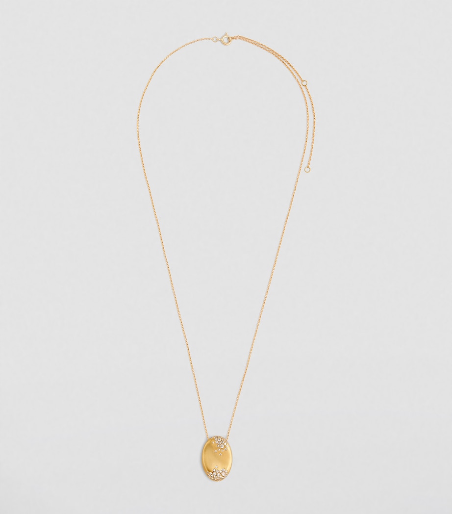 Yellow Gold and Champagne Diamond My Muse Storm Necklace YELLOW GOLD Image 3