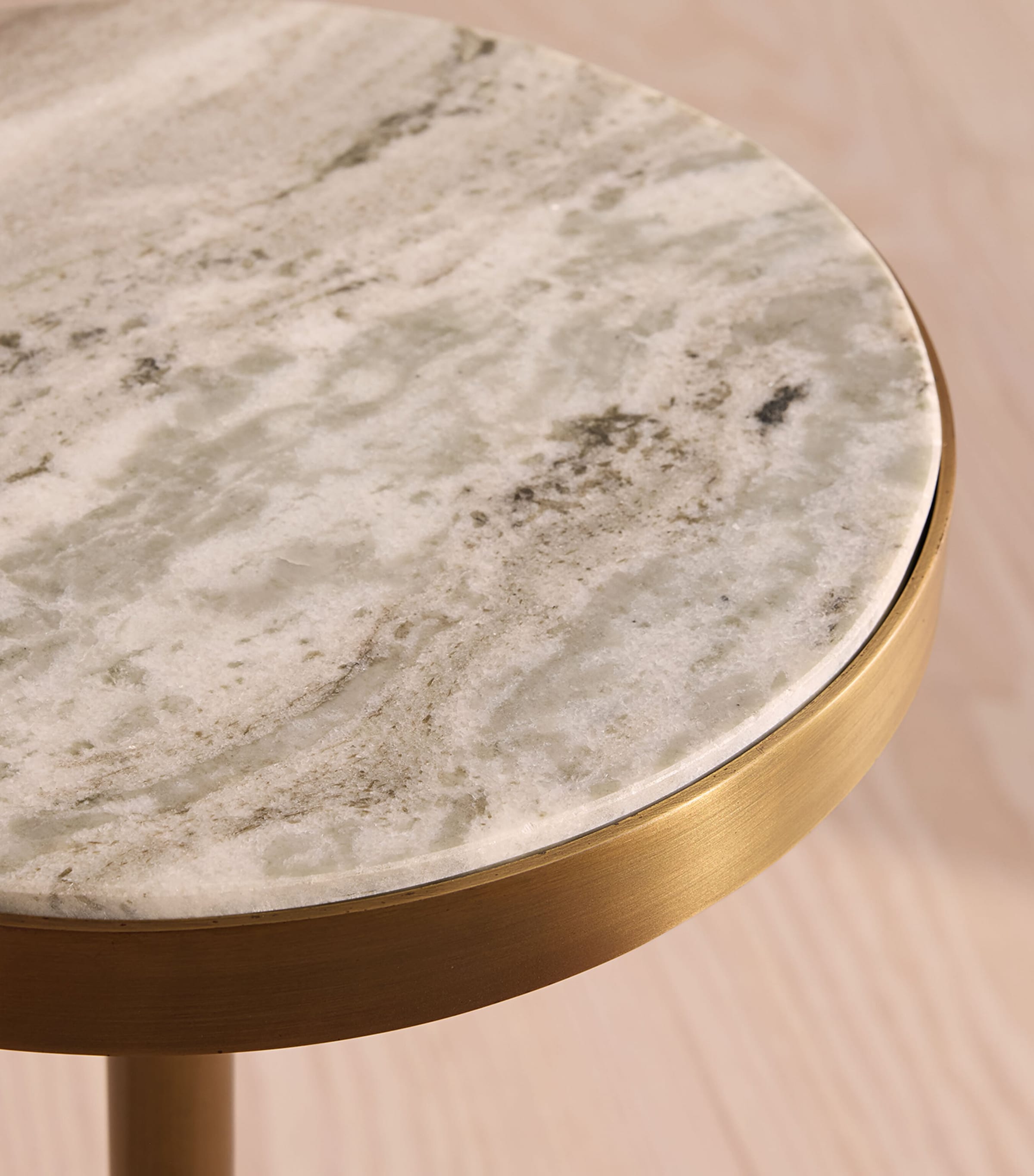 Soho Home Arlon Side Table Brass Image 4