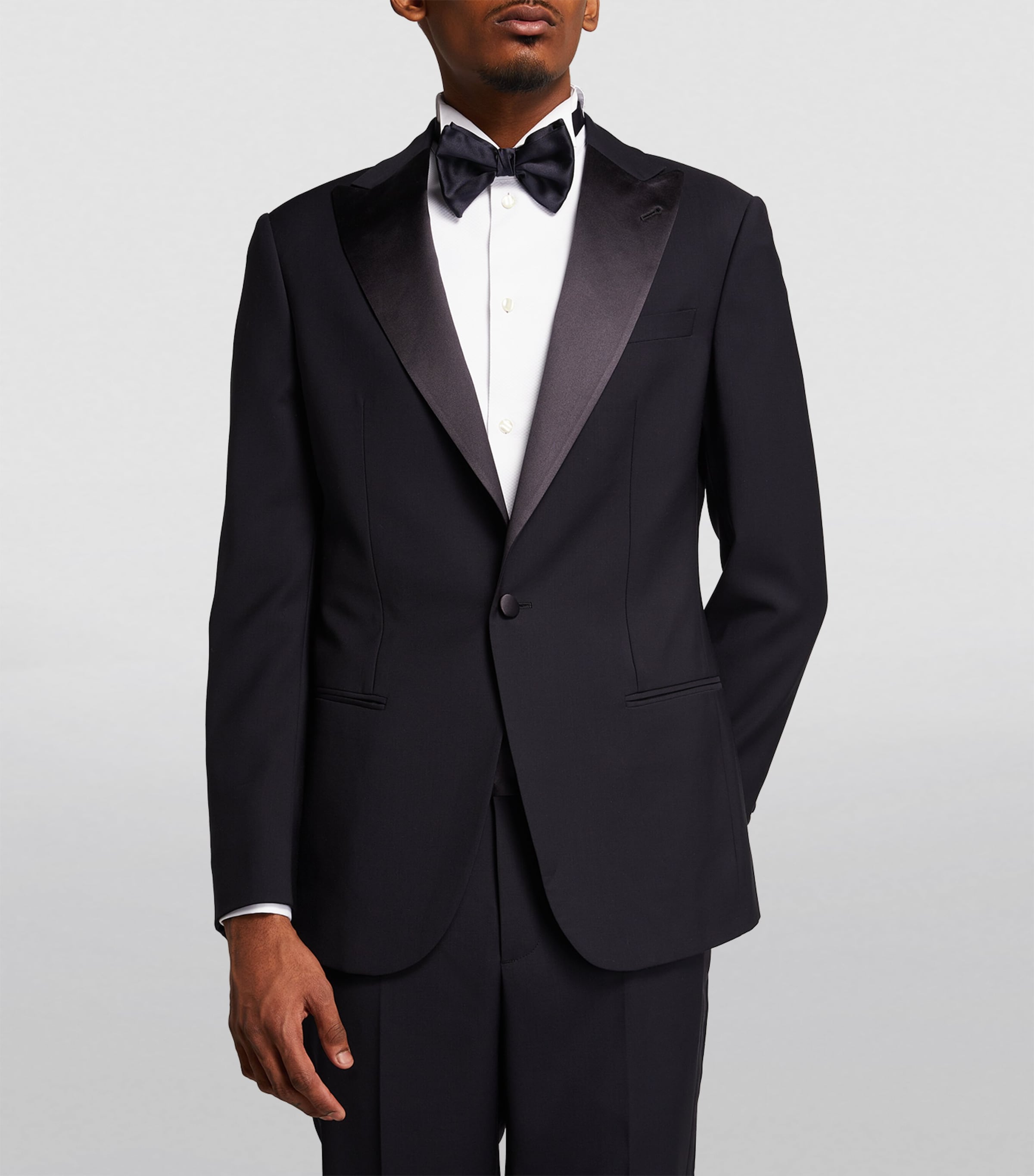 Large Silk Pre-Tied Bowtie 00036 Image 3