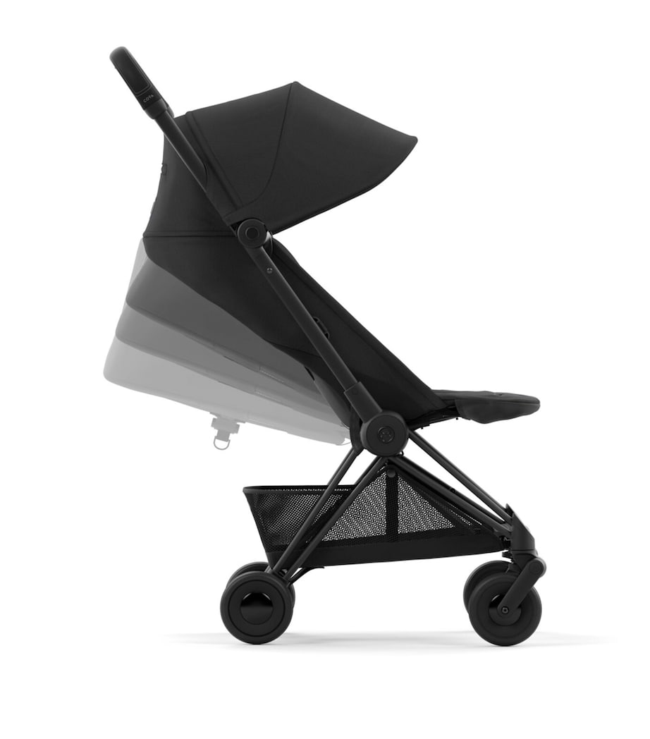 COYA Stroller - Matte Black/Sepia Black SEPIA BLACK Image 4