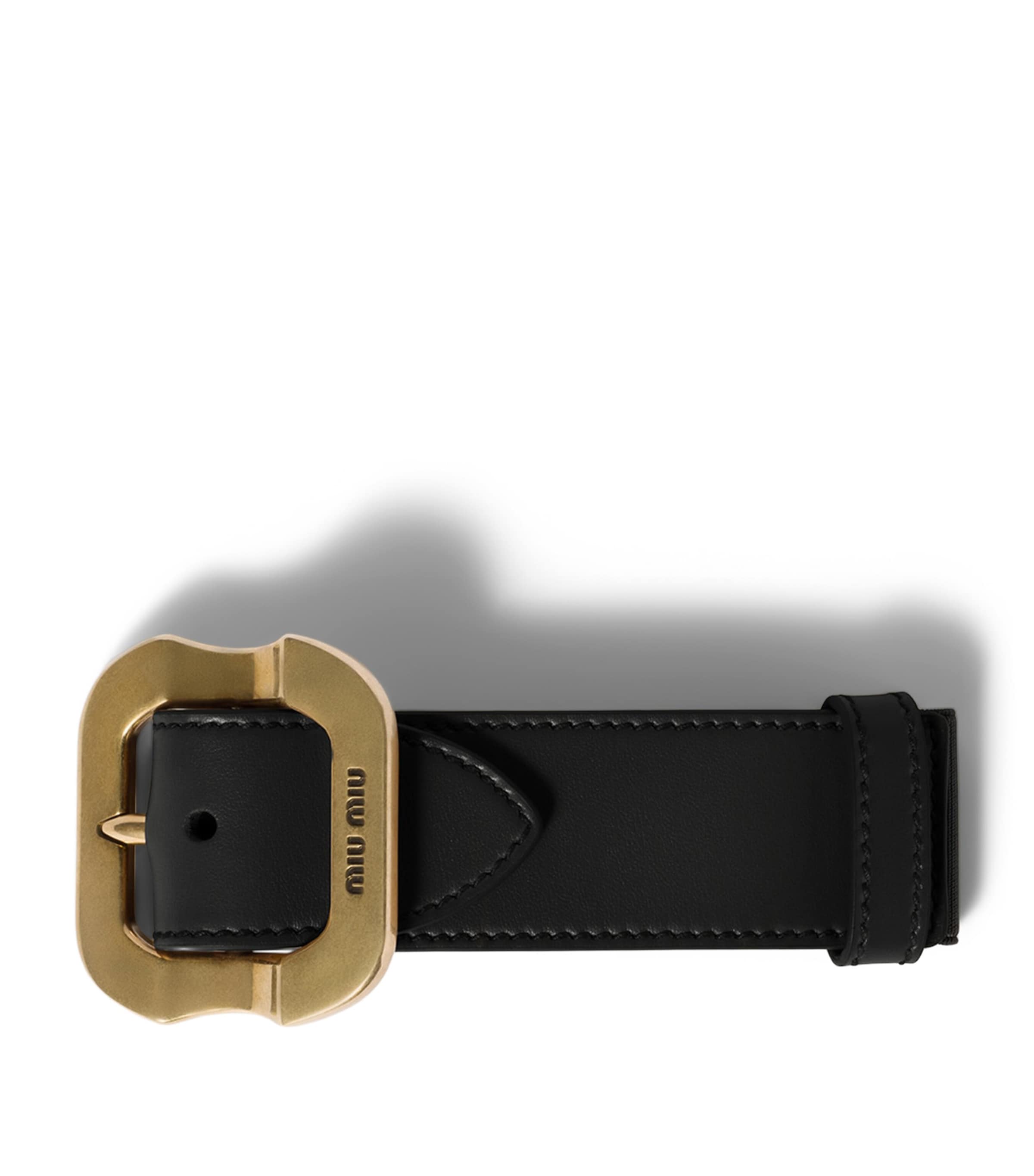 Leather Buckle Bracelet F0632 Image 1
