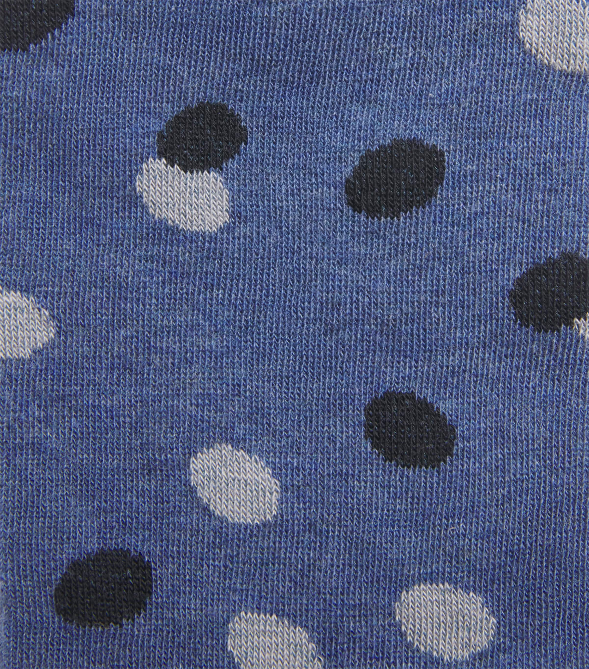 Paul Smith Mens Polka Dot Socks Blue Image 2