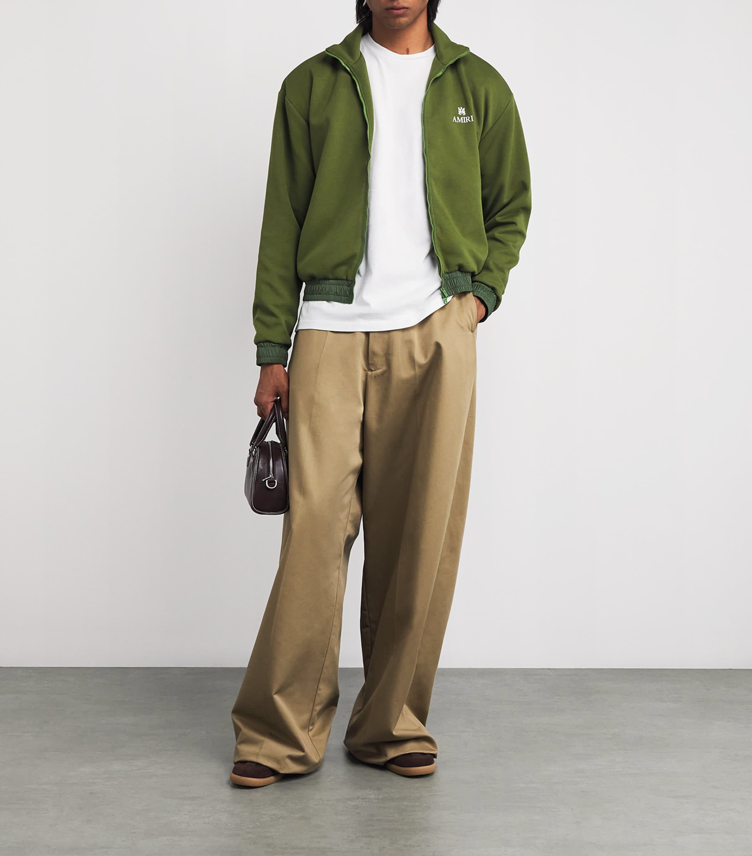 Logo Lounge Track Jacket GREEN Image 2