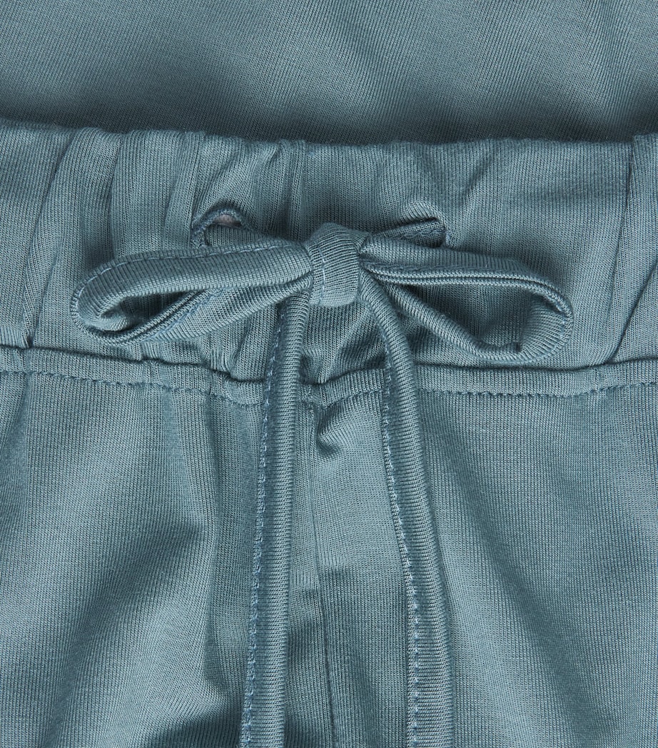 Homebody Mens Drawstring Pyjama Bottoms Teal Mist Image 6