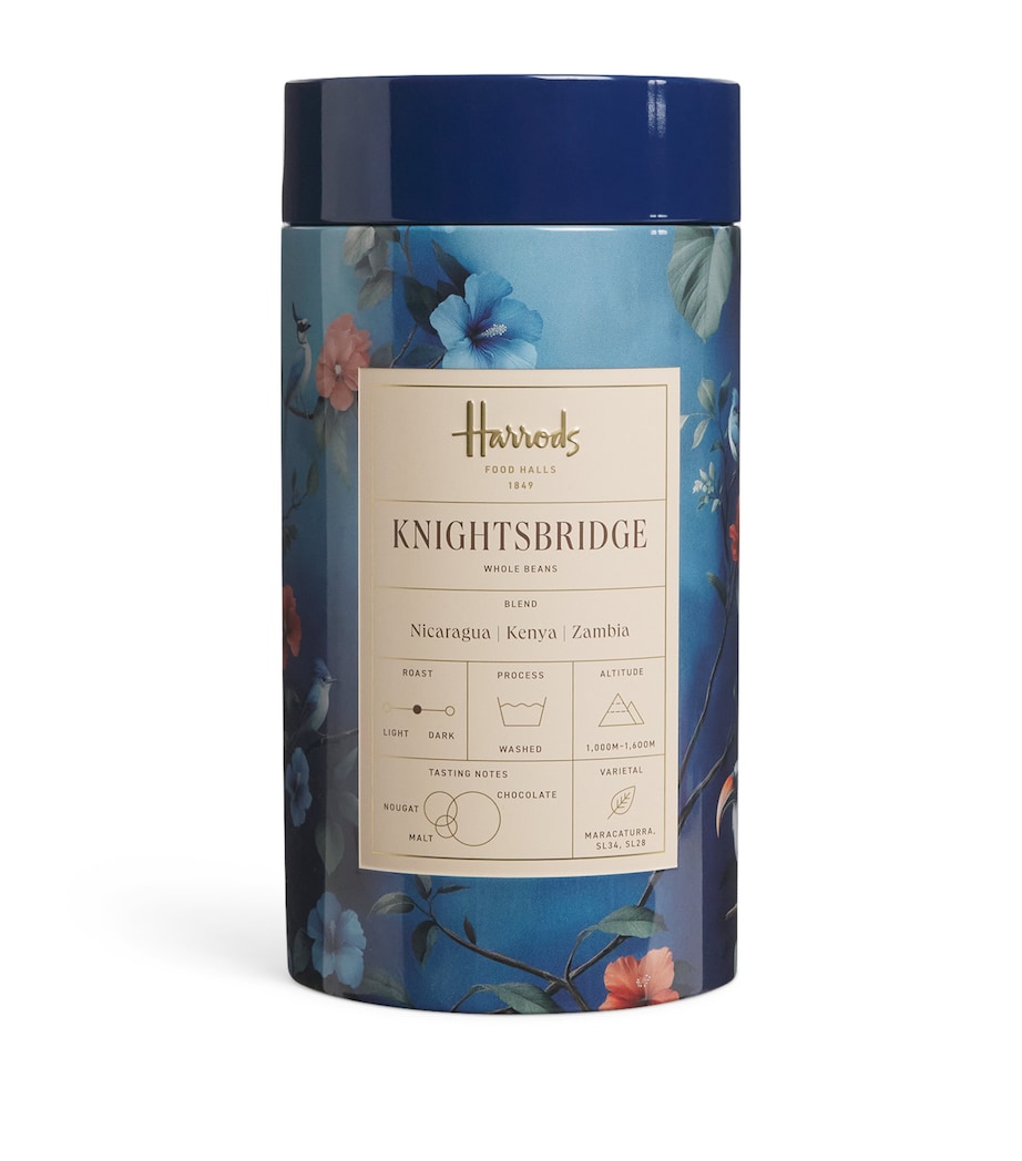 Harrods Knightsbridge Blend Beans Tin (250g) Image 1