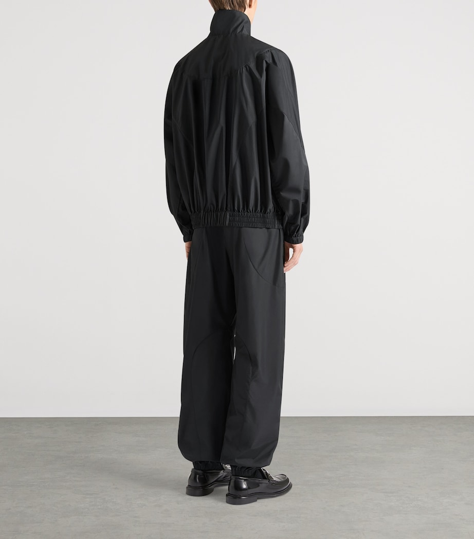 Givenchy Mens Technical Wide-Leg Trousers Image 4
