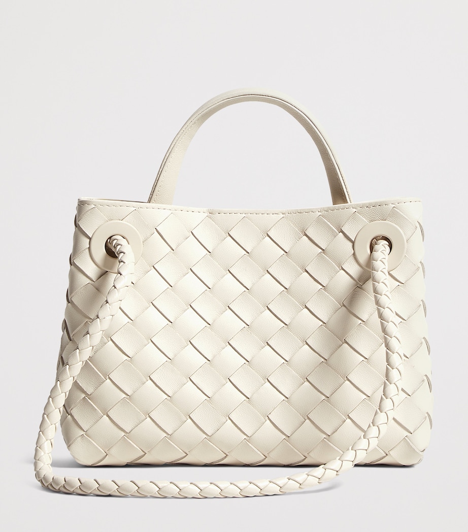 Bottega Veneta Womens Mini Leather Andiamo Top-Handle Bag Image 3