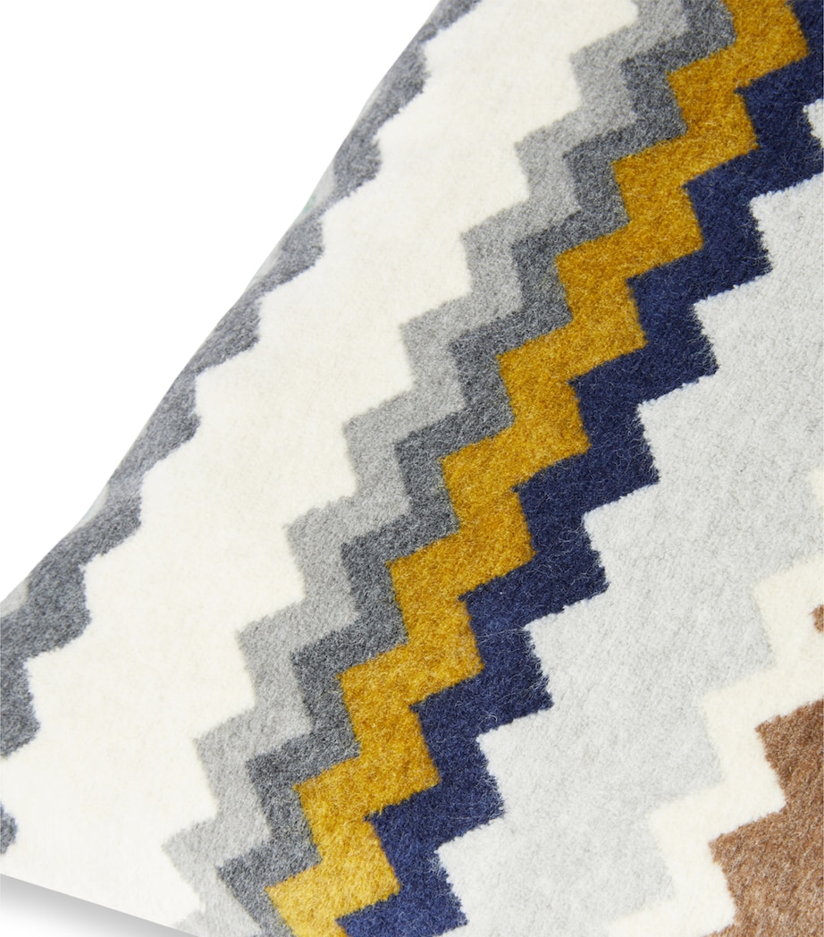 Missoni Zigzag Dune Cushion (40cm x 40cm) Taupe Multi Image 2