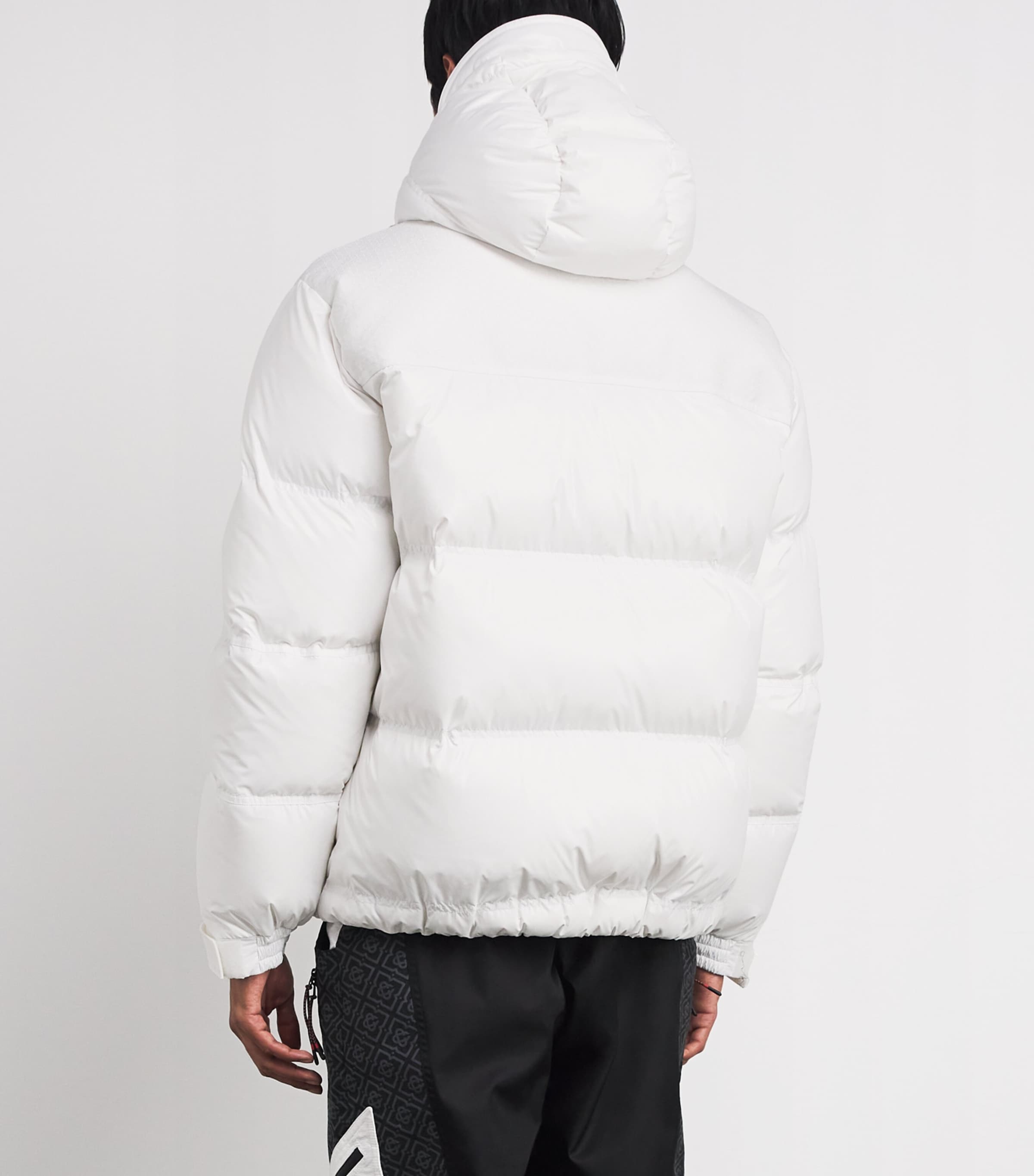 Down Puffer Ski Jacket WHITE Image 4