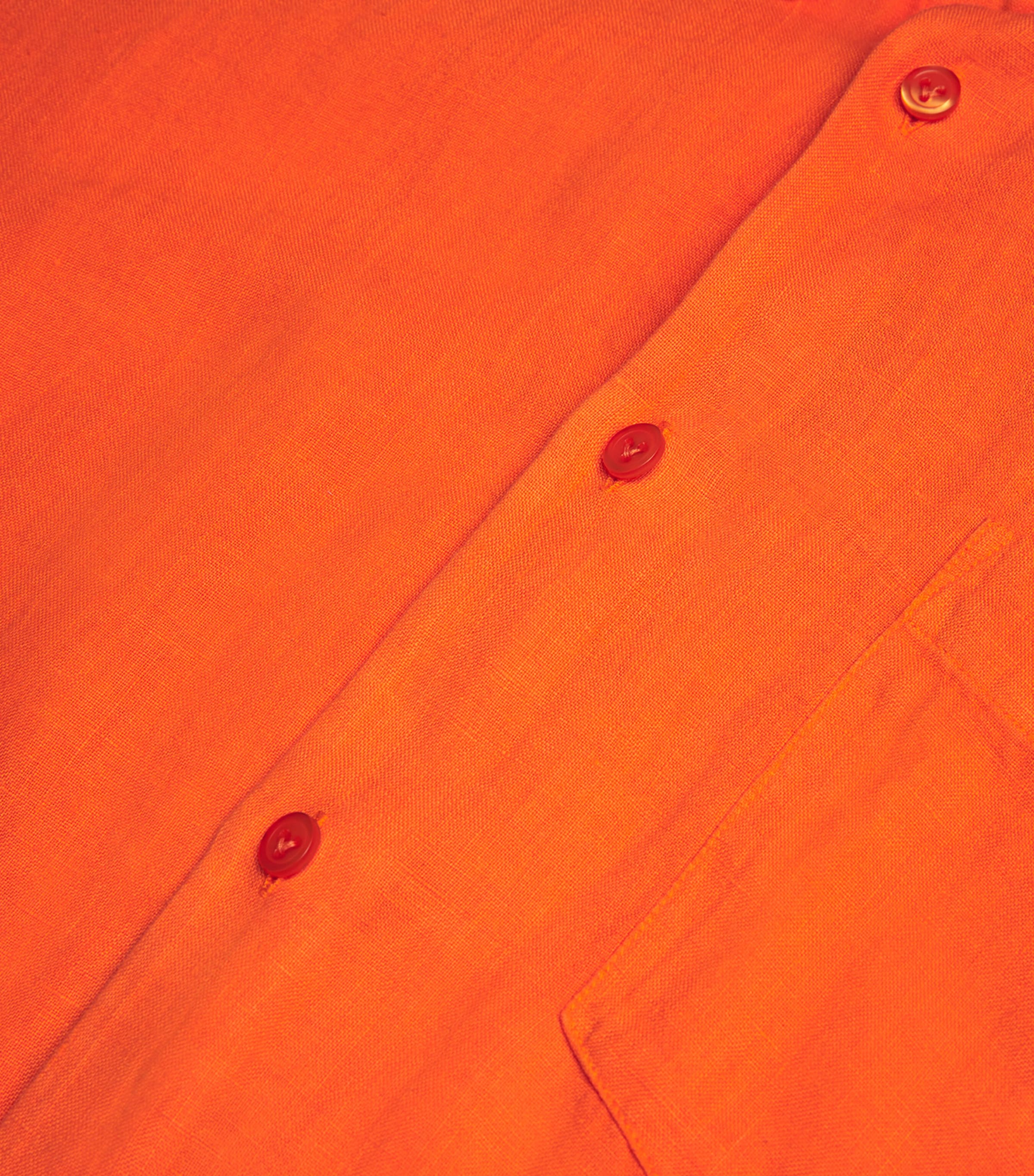 Linen Caroubis Shirt 195 APRICOT Image 5