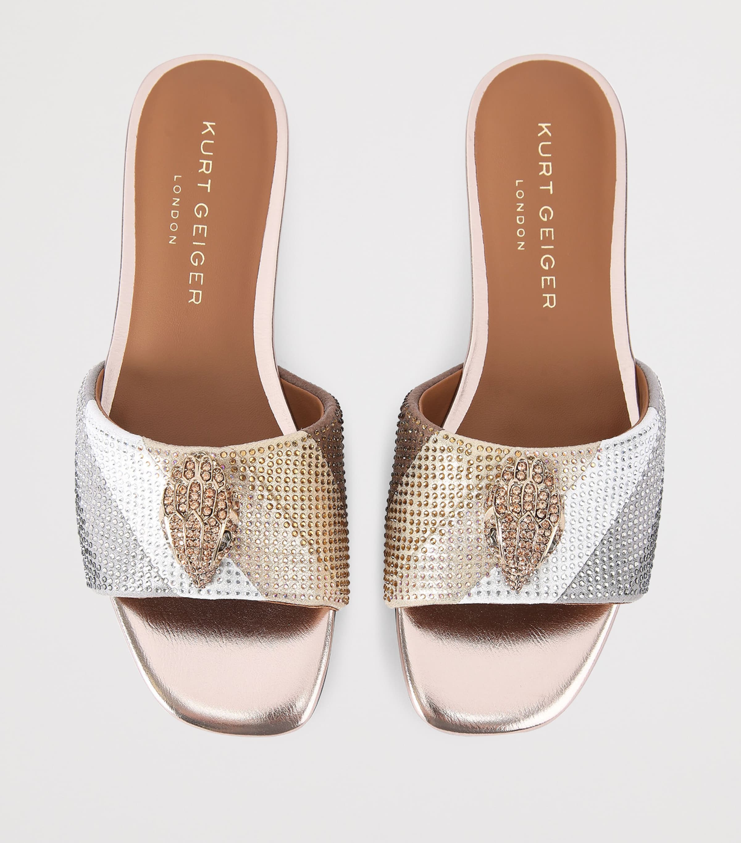 Kensington Flat Sandals METAL COMB Image 4