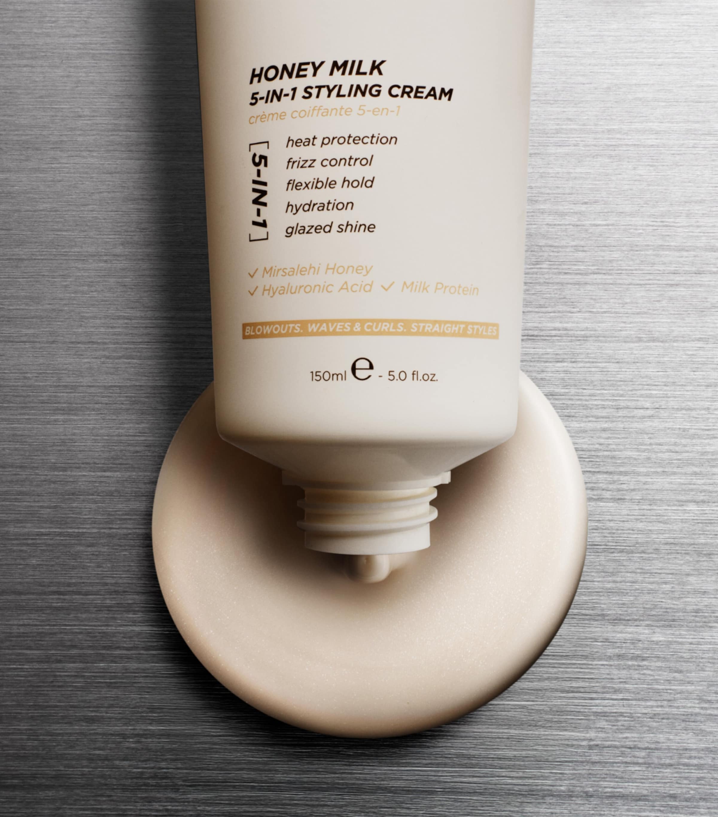 Honey Milk 5-in-1 Styling Cream (150ml) NO COLOUR Image 4