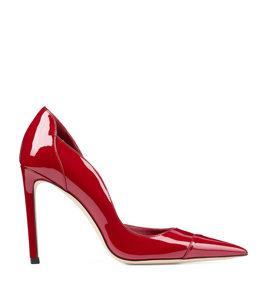 Brigitte 100 Patent Leather Pumps RUBY RED Image 1