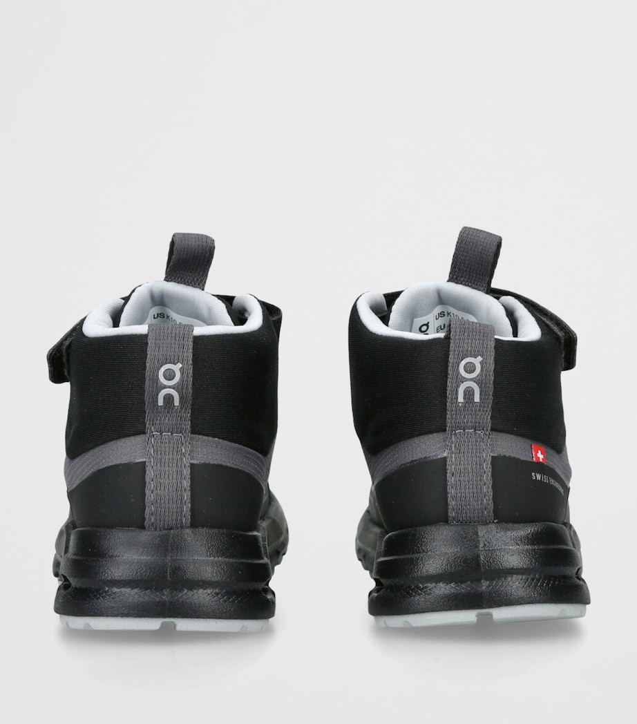 Waterproof Cloudhero Mid-Top Trainers BLACK Image 2