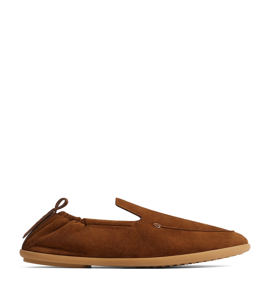Bottega Veneta Suede Dawson Loafers Image 1