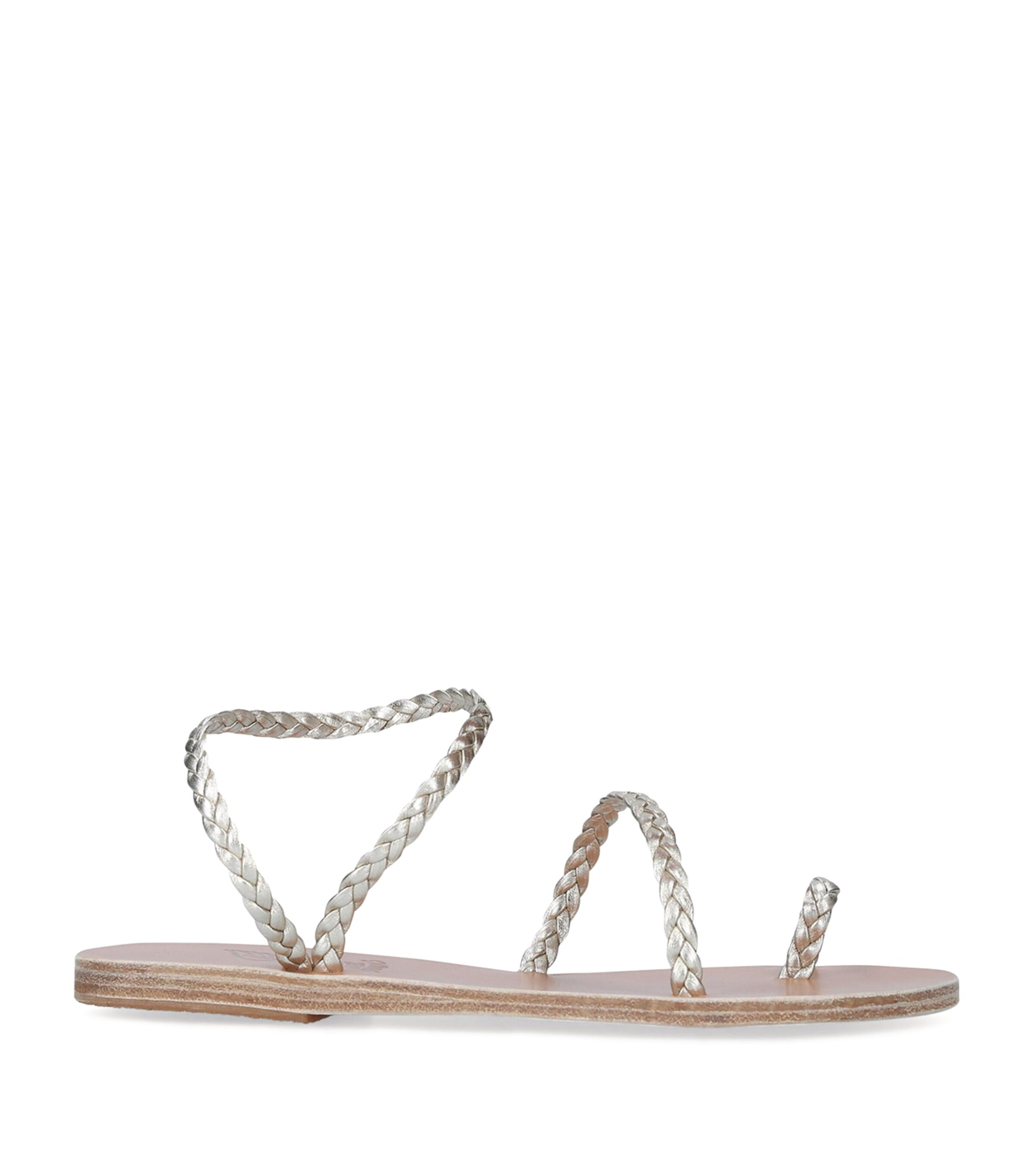 Leather Eleftheria Sandals GOLD Image 3