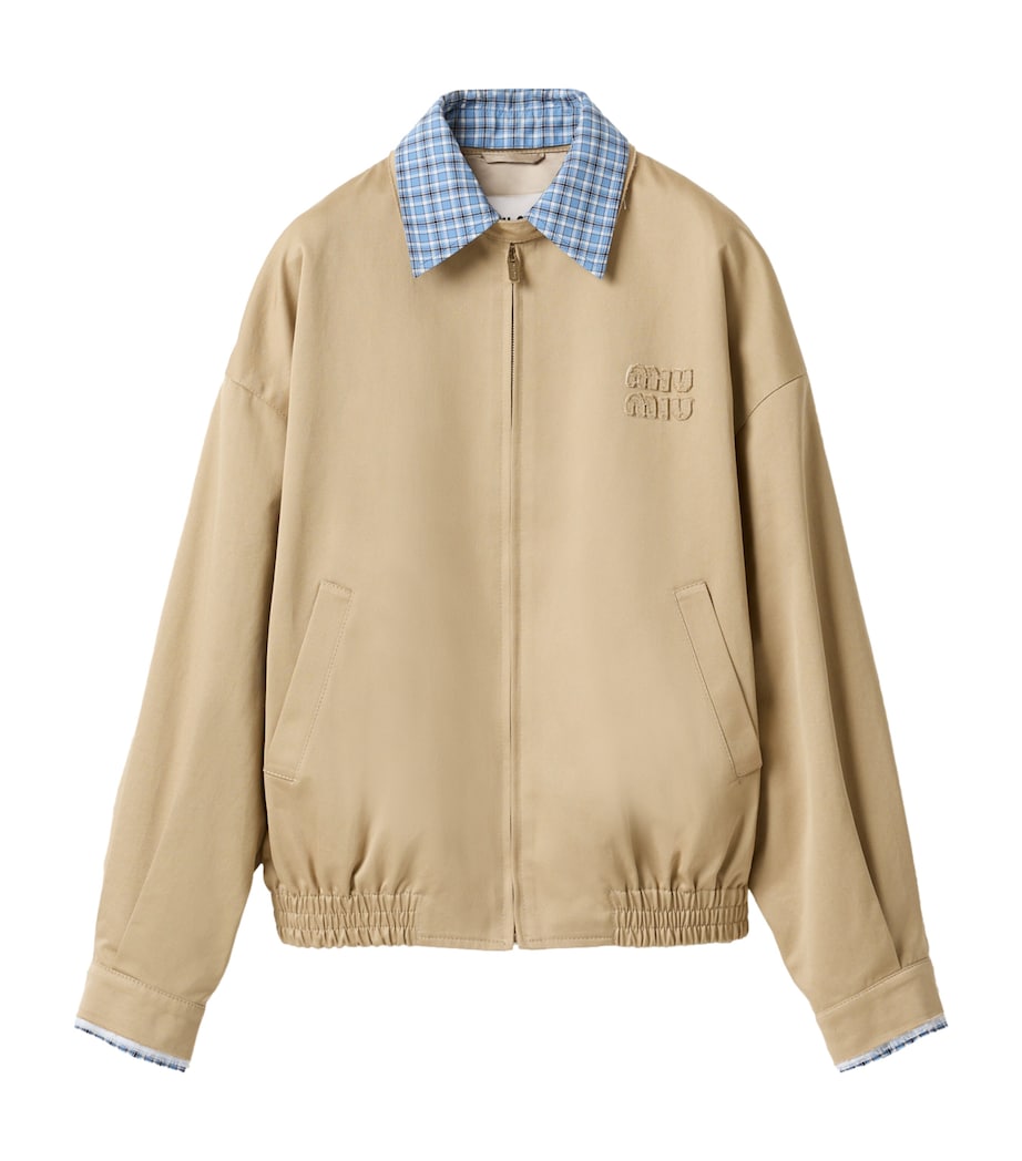 Cotton Chino Blouson Jacket F0065 Image 1