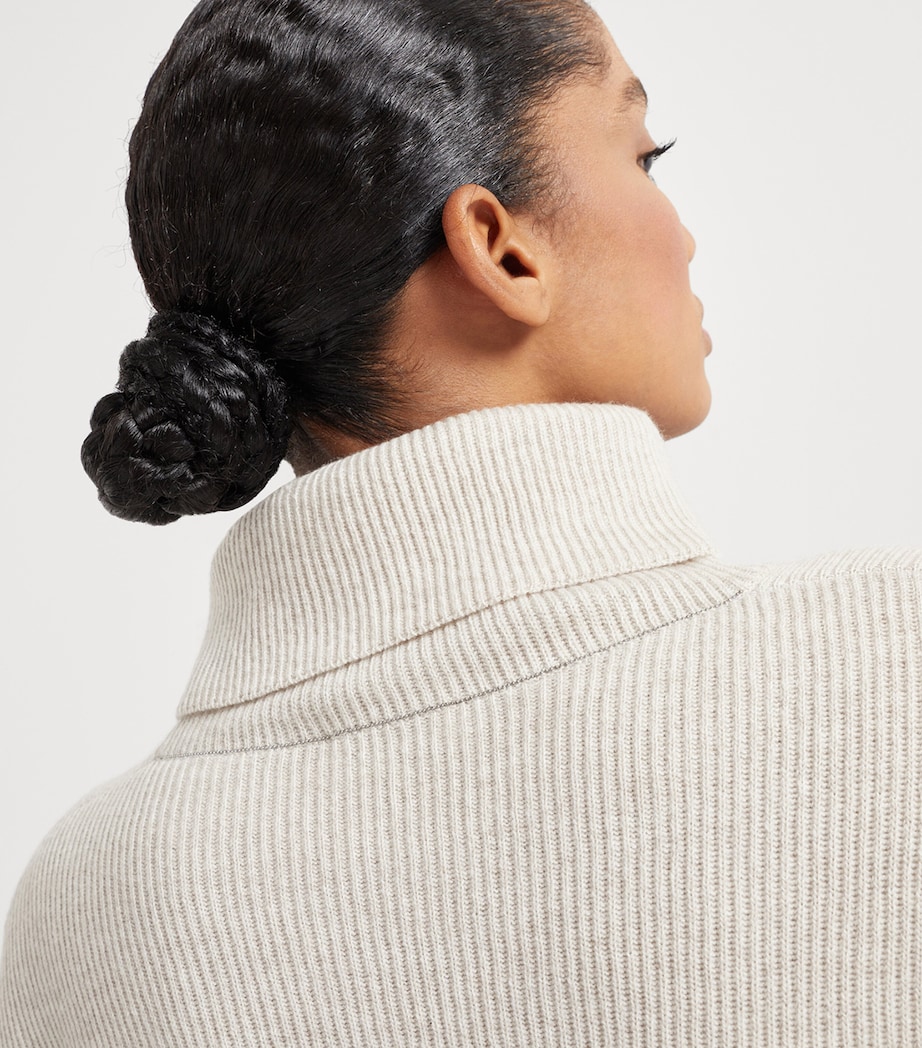 Cashmere High-Neck Sweater C9276 Image 6