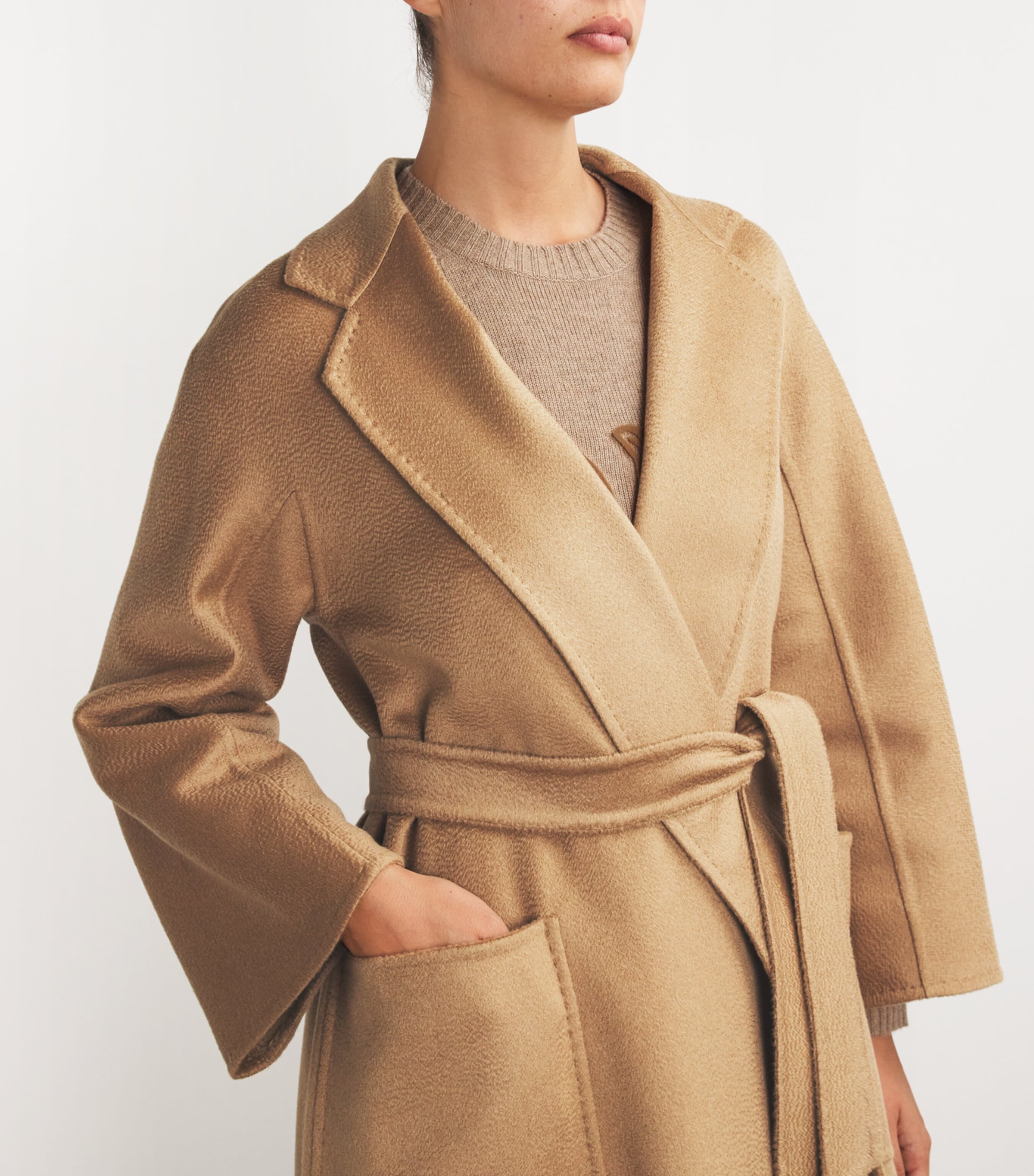 コート MAX MARA Biscuit Cashmere Ludmilla Coat Max Mara Cashmere Ludmilla Coat | Harrods HK