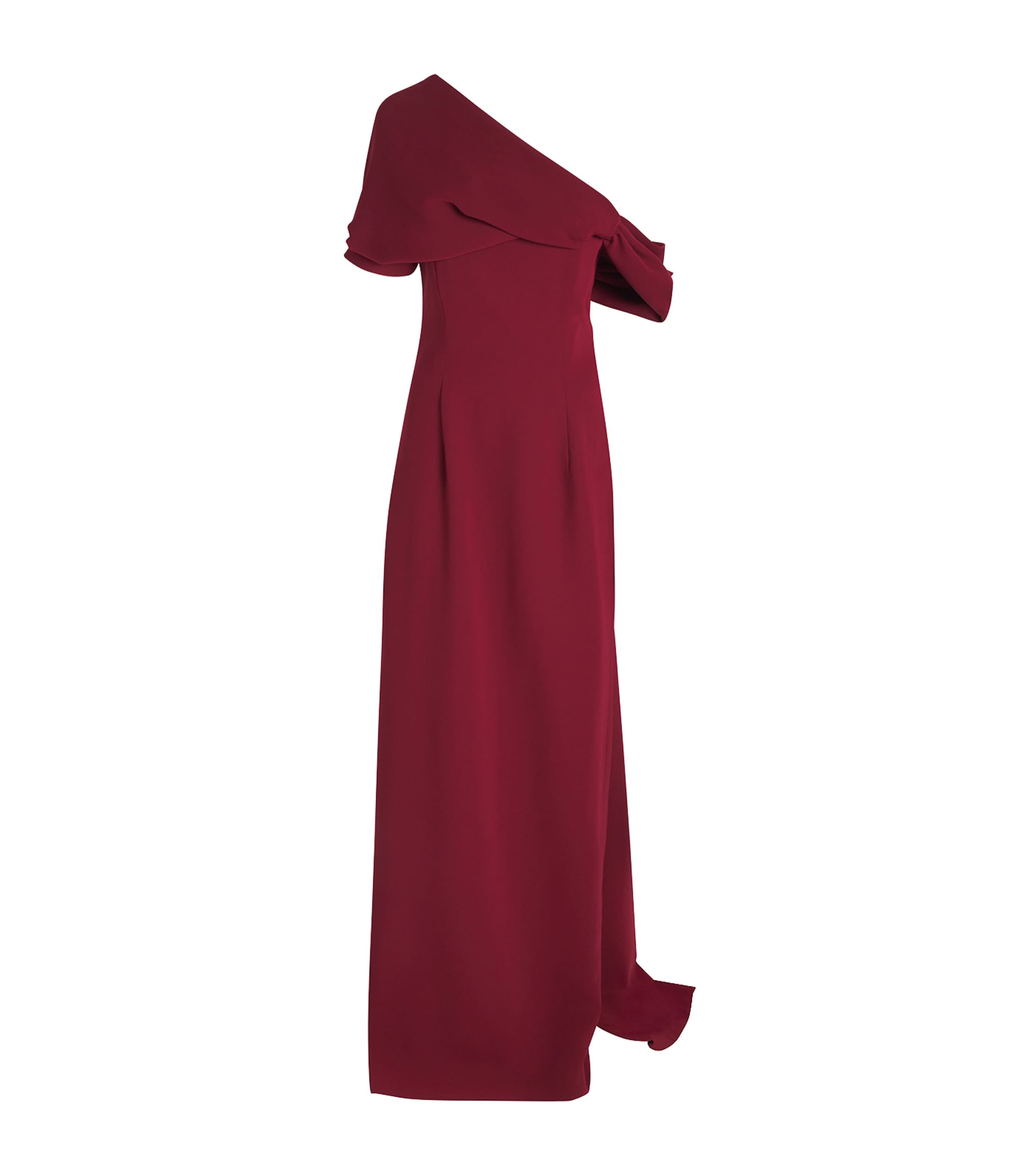 Asymmetric Mallow Gown