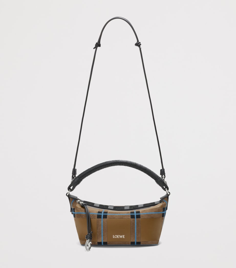 LOEWE x Cosima Von Bonin Leather Cala Top-Handle Bag Brownish Green/multi Image 9