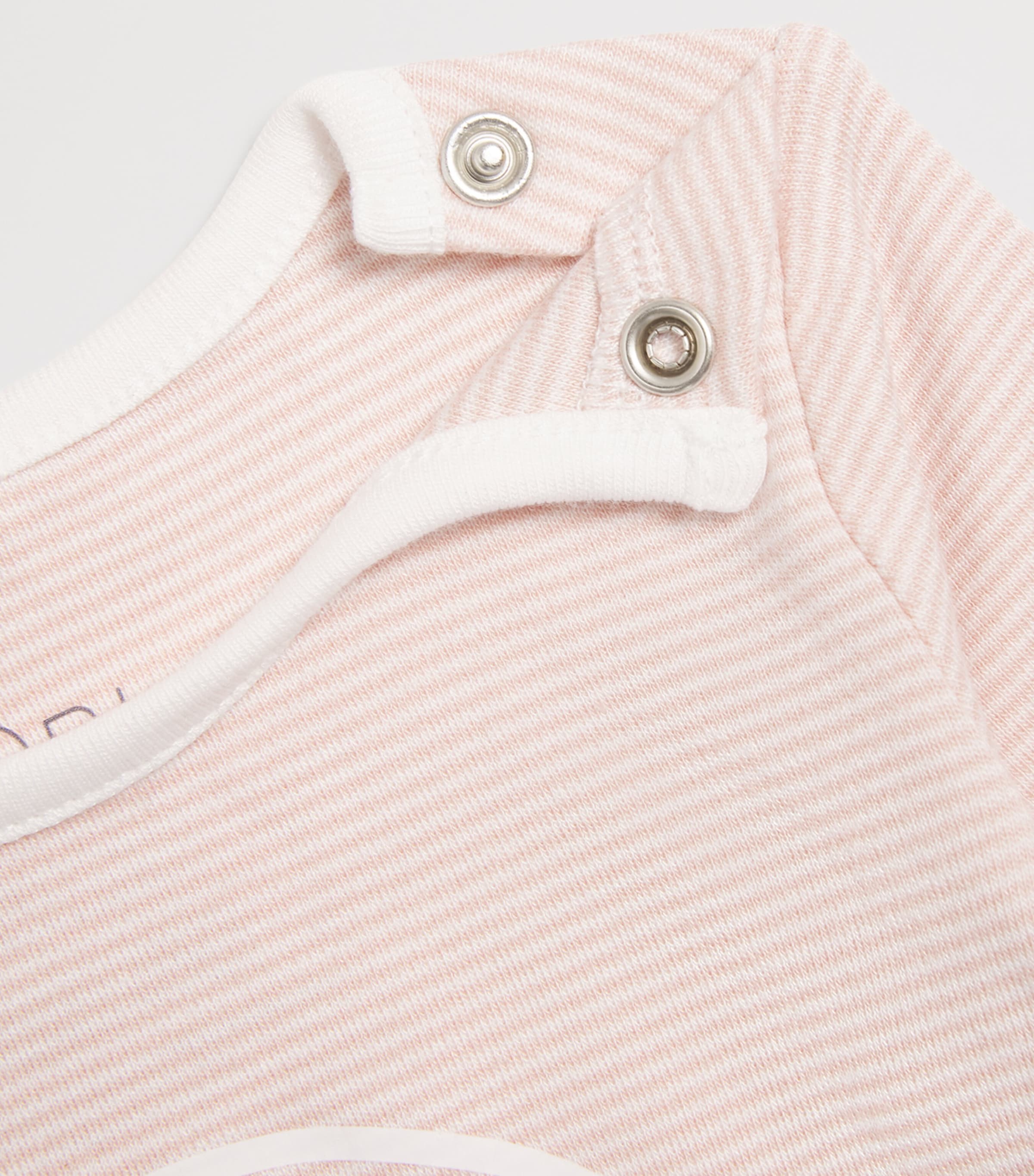 Bamboo-Blend Snoozy Pyjama Set (12-24 Months) BLUSH STRIPE Image 4