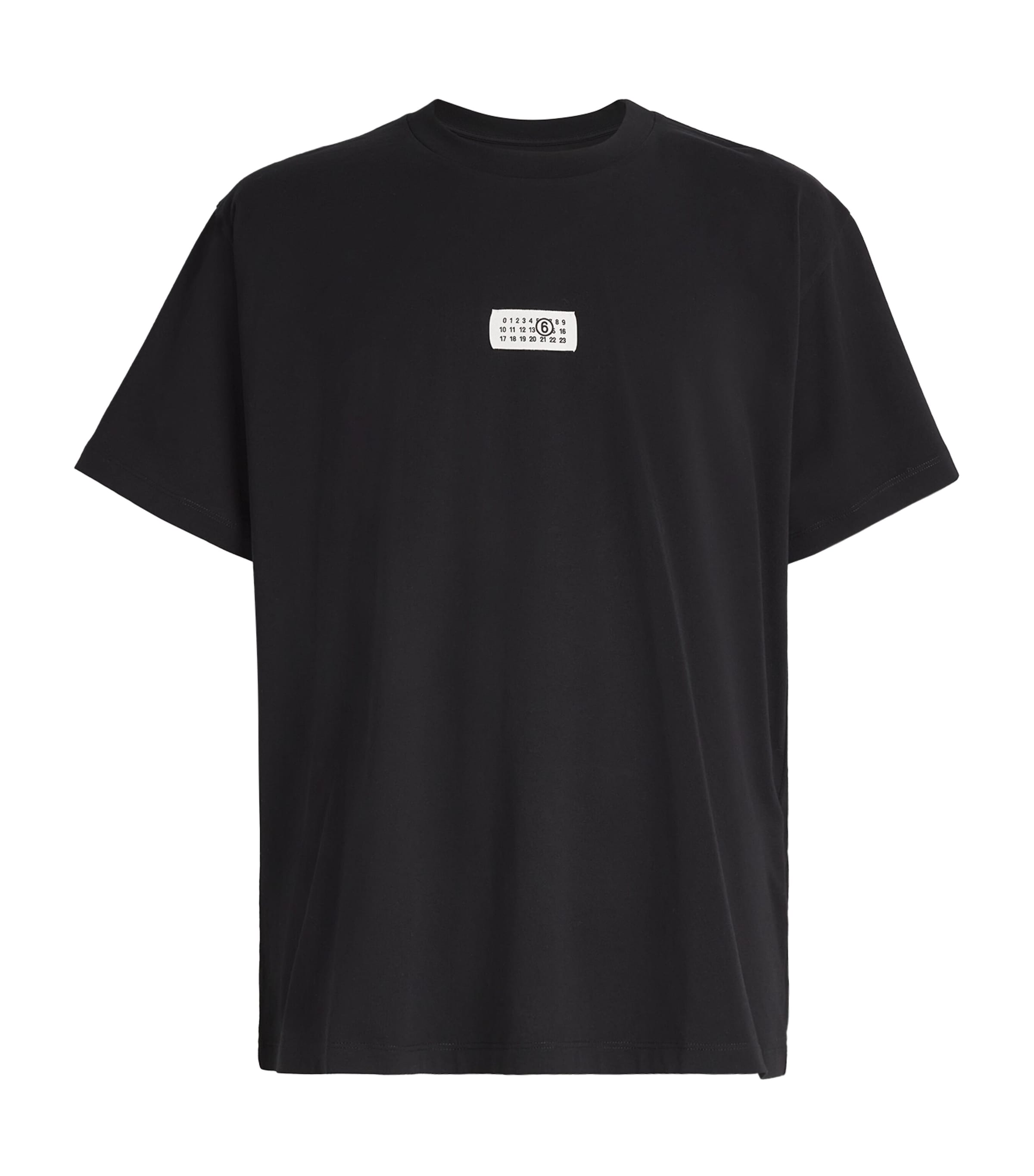 MM6 Maison Margiela Cotton Numeric Tab T-Shirt | Harrods US