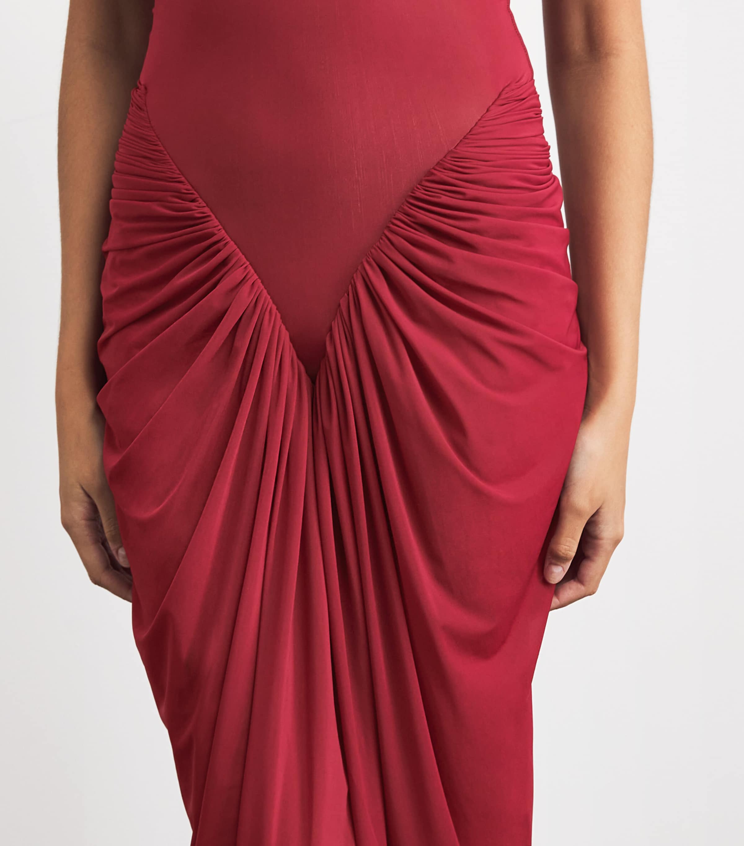 Maygel Coronel Womens Vestalia Maxi Dress Merlot Image 3