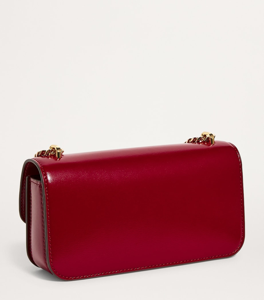 Small Leather Eleanor Shoulder Bag 600 RUBY Image 3